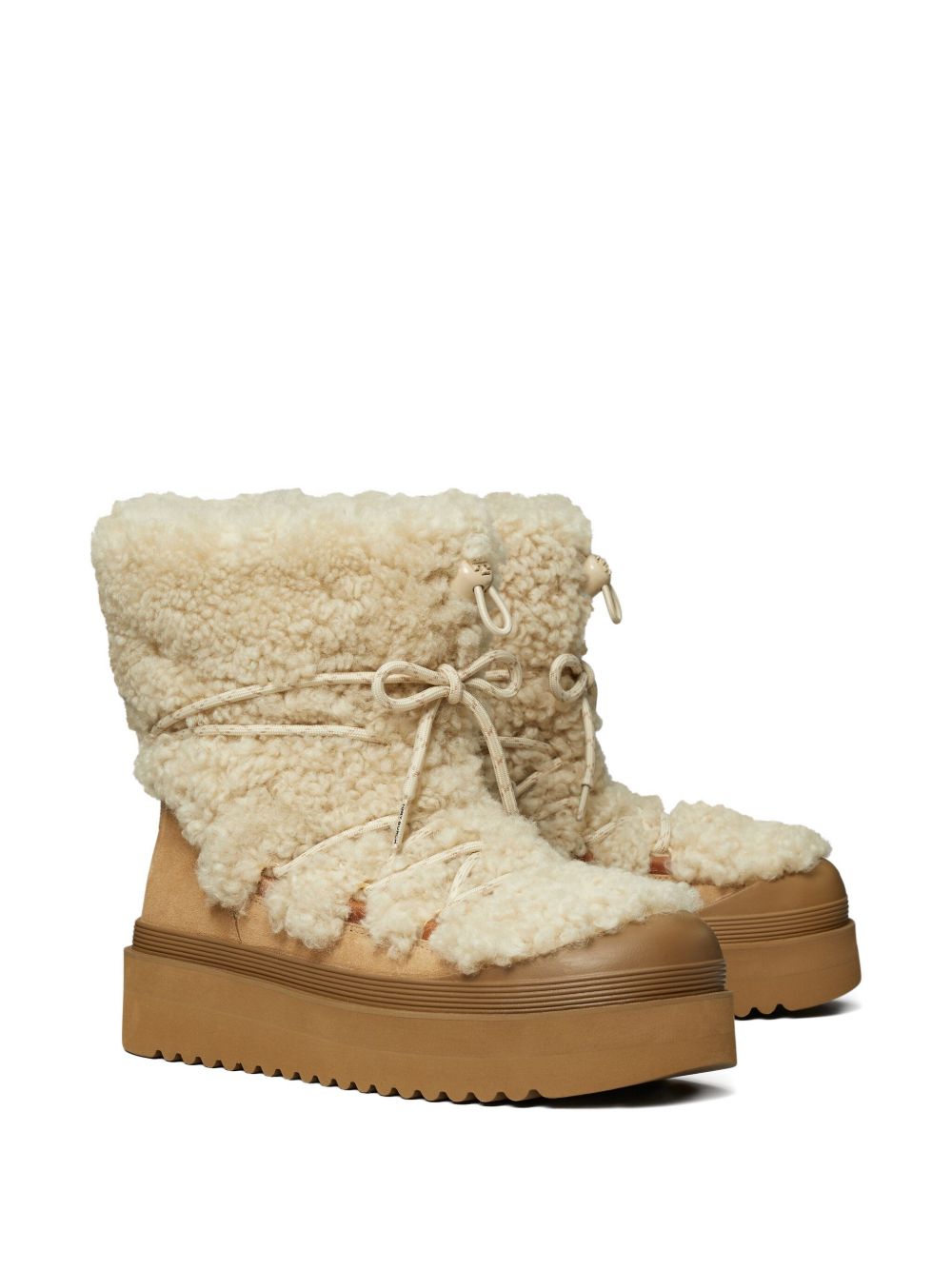 Tory Burch Boots Beige Outer: Leather – Women