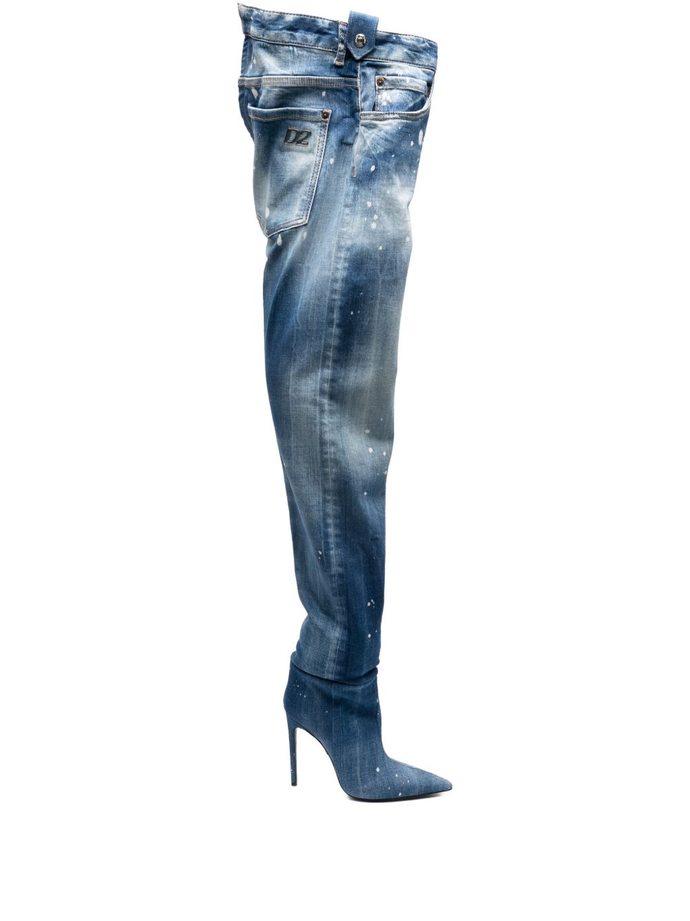 Dsquared2 Boots Blue – Women
