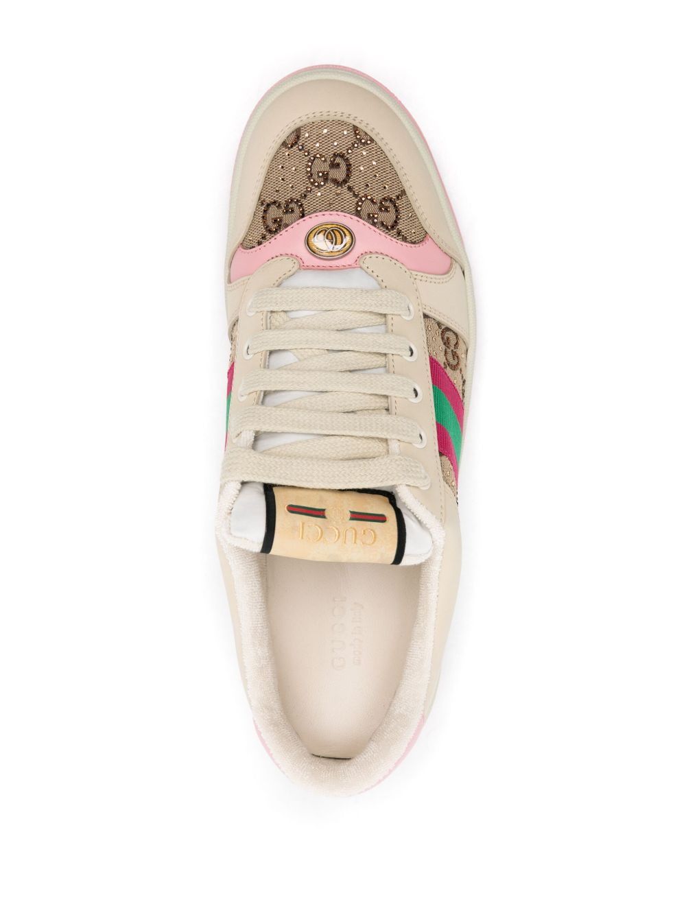 Gucci Sneakers Pink Cotton Polyester - Women