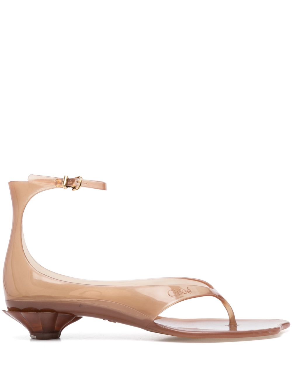 Chloè Sandals Beige Thermoplastic Polyurethane – Women