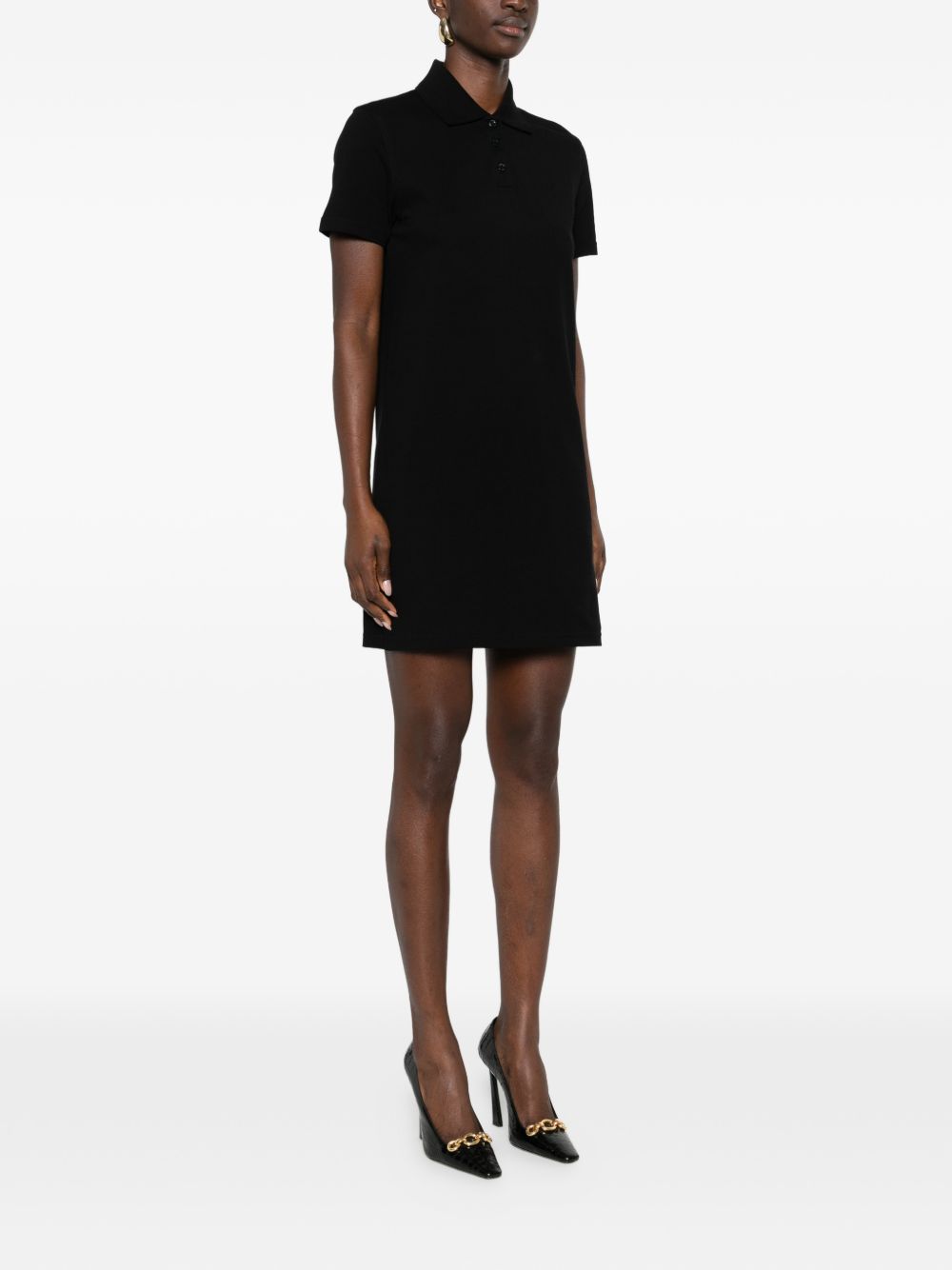 Saint Laurent Saint Laurent Dresses Black Cotton - Women　サンローラン ドレス ブラック コットン - レディース