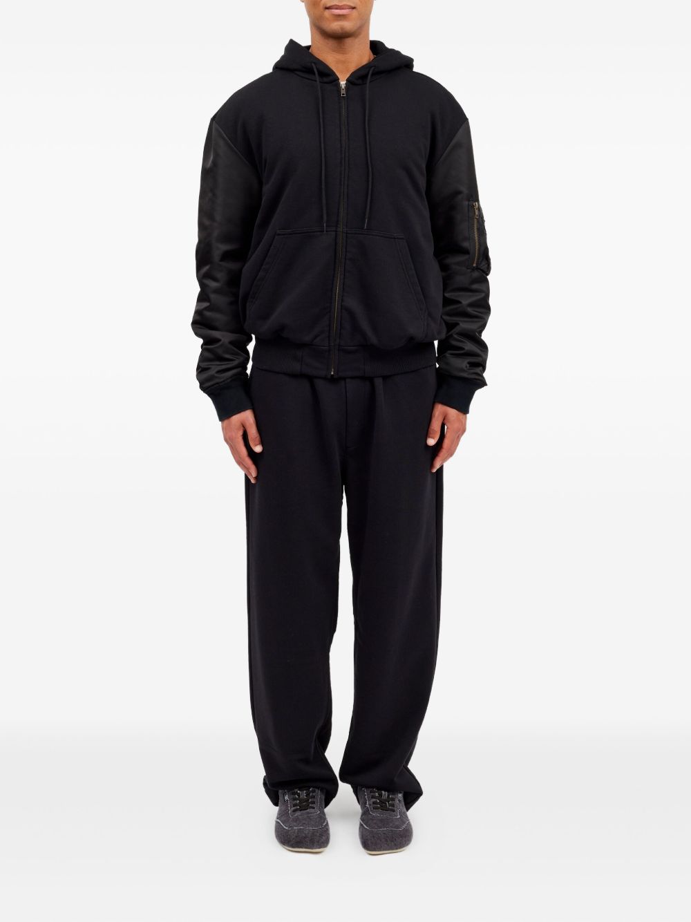 Maison Margiela MM6 Maison Margiela Coats Black Polyester Cotton 66 % - Men　MM6 メゾン マルジェラ コート ブラック ポリエステル コットン 66 % - メンズ