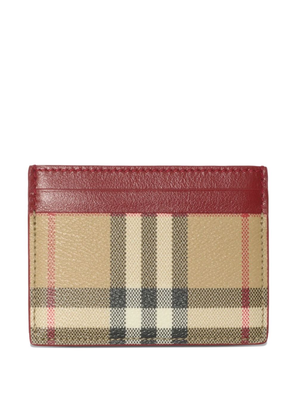 Burberry Printed Canvas Card Holder