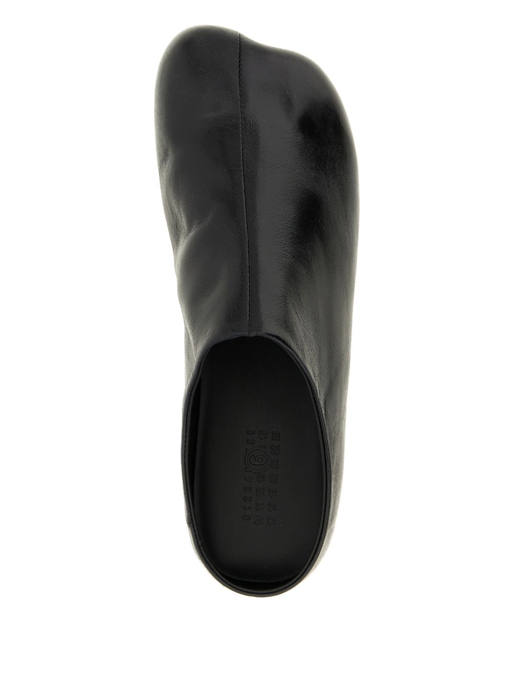 Maison Margiela MM6 Maison Margiela Sandals Black Outer: Calf Leather - Men　MM6 メゾン マルジェラ サンダル ブラック アウター: カーフレザー - メンズ