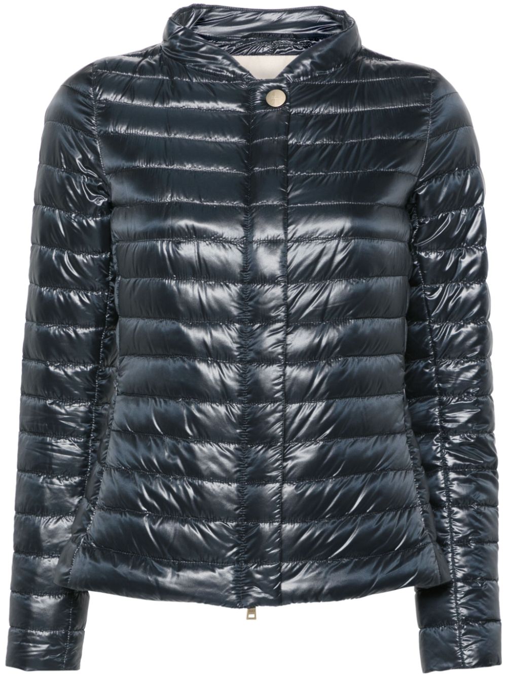 HERNO Herno Coats Blue Polyamide - Women　Herno コート ブルー ポリアミド - レディース