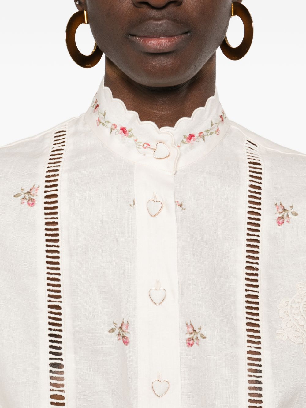 Zimmermann Shirts Beige Linen – Women