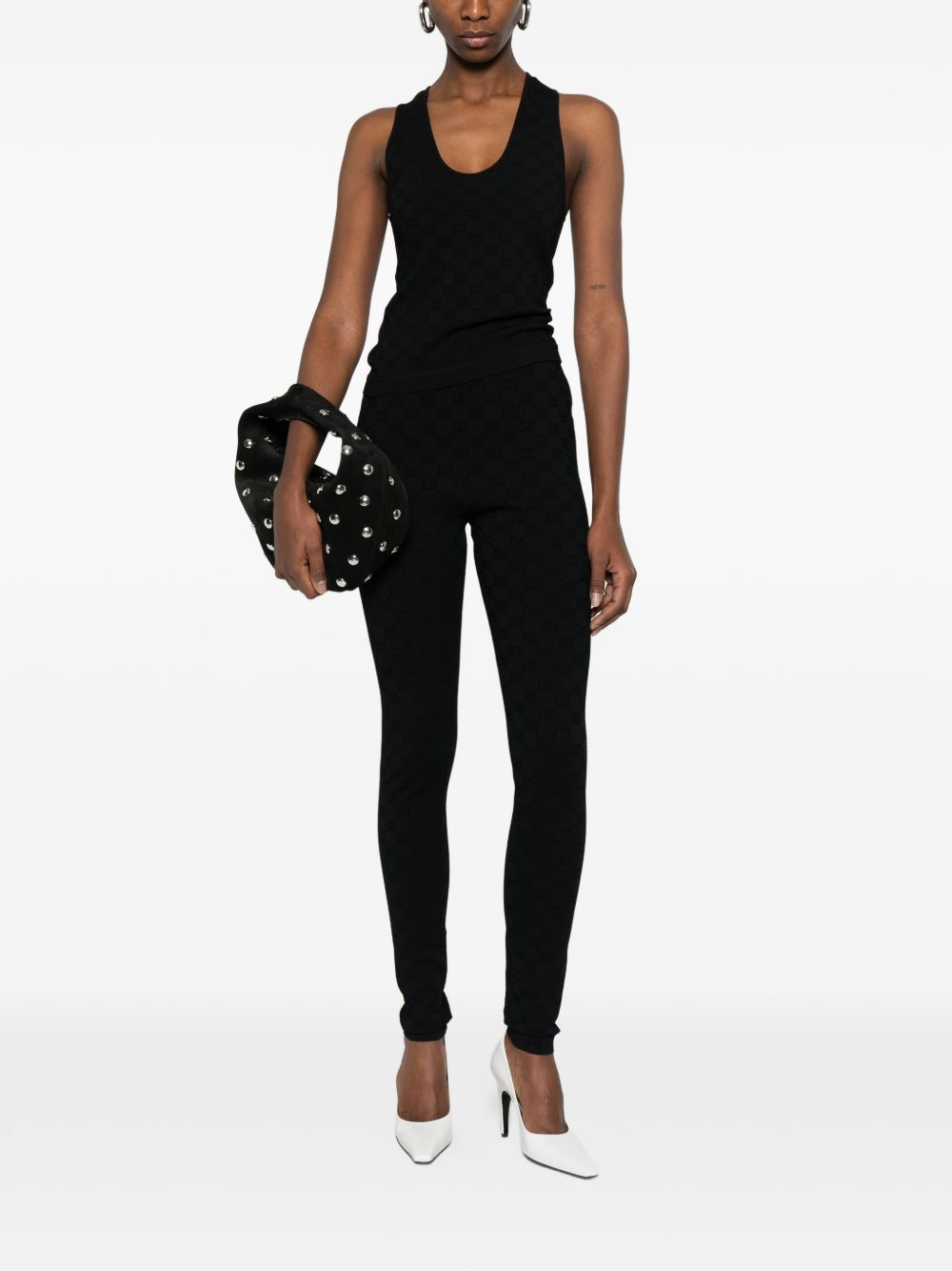 Gucci Top Black Viscose Mix – Women