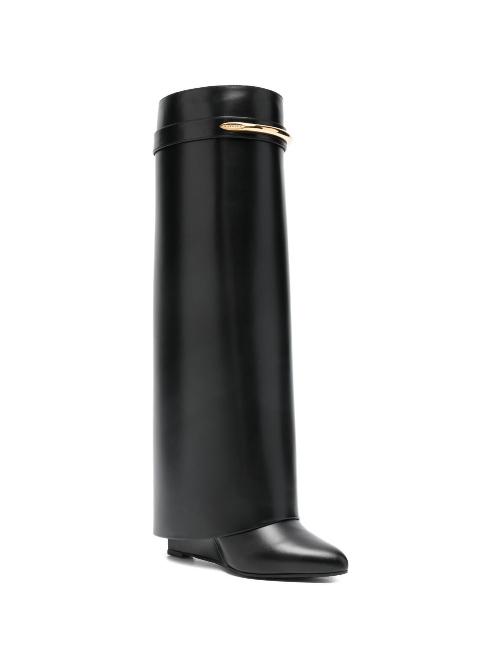Givenchy Boots Black Calf Leather – Women