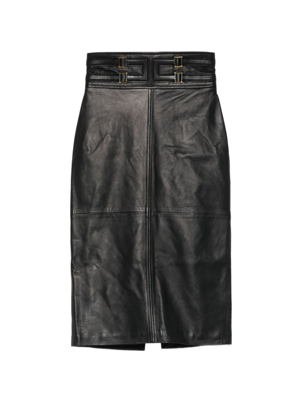 Elisabetta Franchi Skirts Black Leather – Women