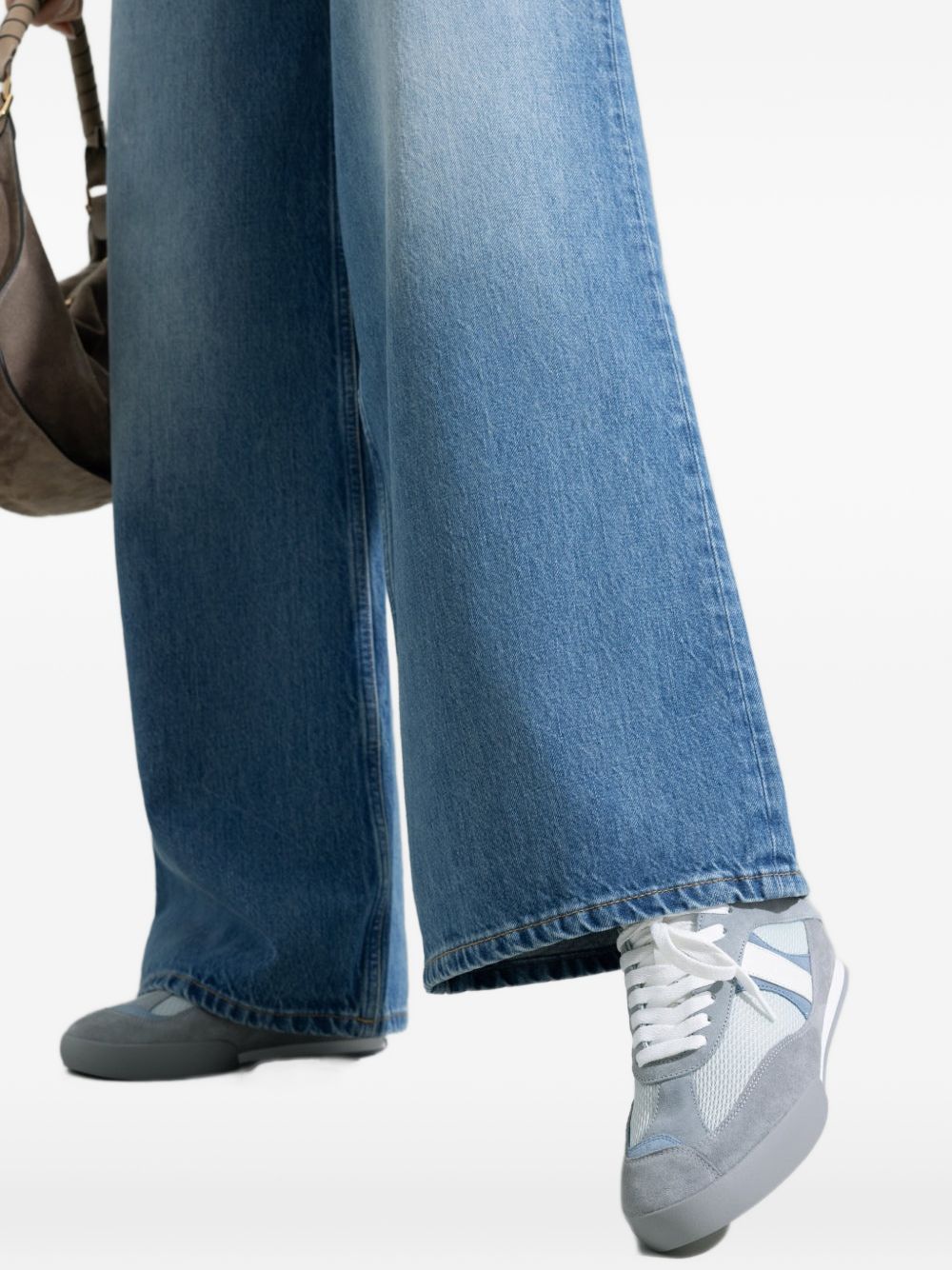 Chloè Sneakers Clear Blue Polyester – Women