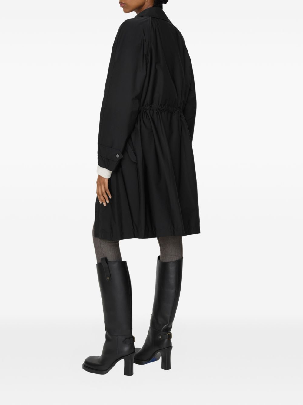 Burberry Burberry Coats Black Polyamide Elastane - Women　バーバリー コート ブラック ポリアミド エラスタン - レディース