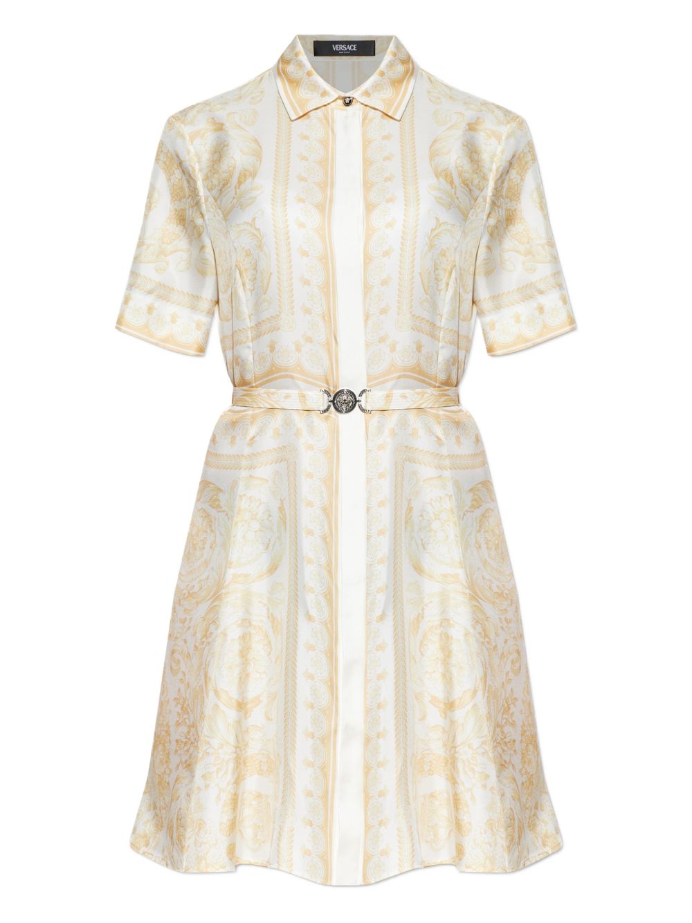 Versace Dresses Golden Outer:silk – Women
