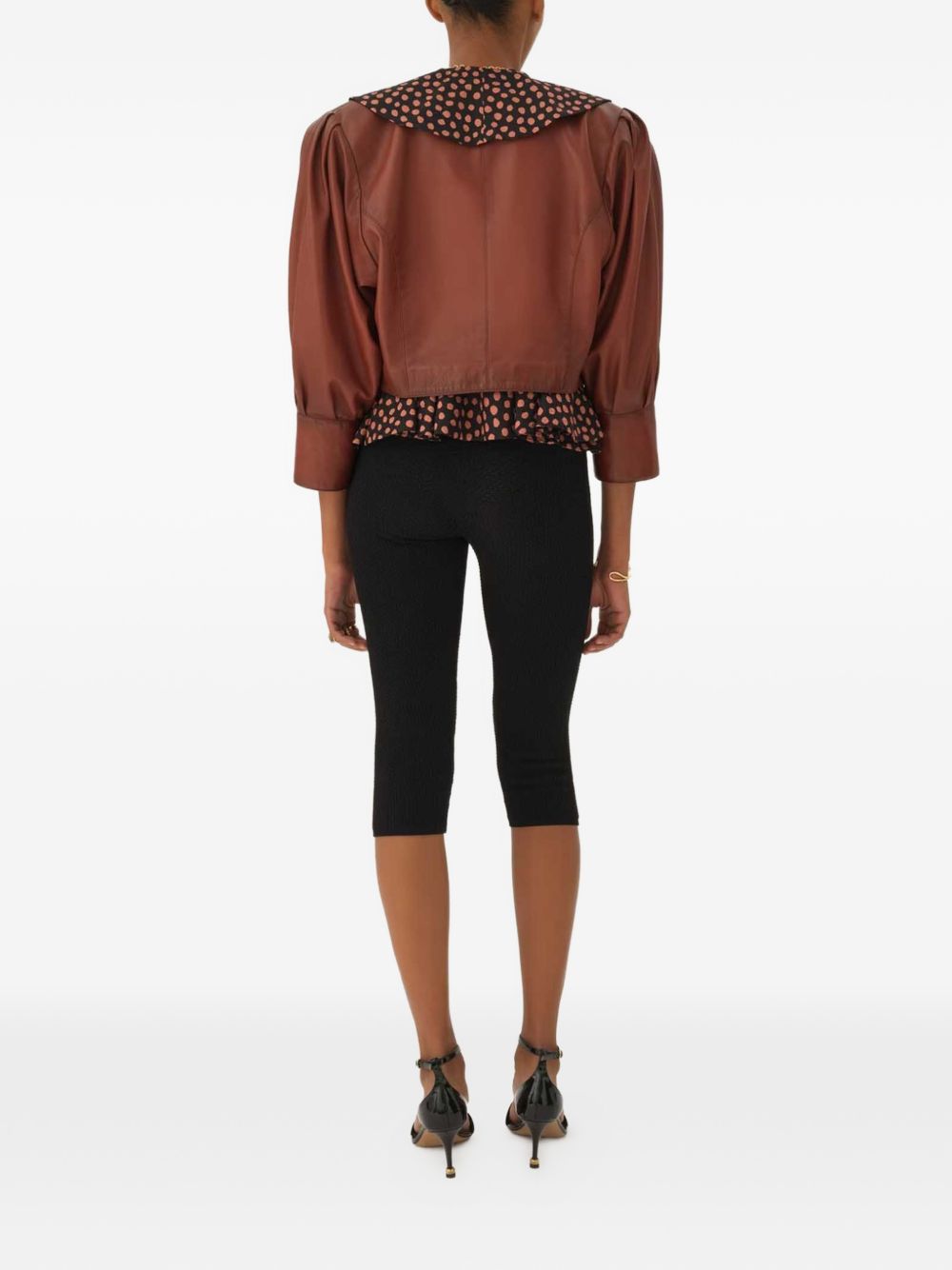 Chloè Jackets Brown Leather Lamb – Women