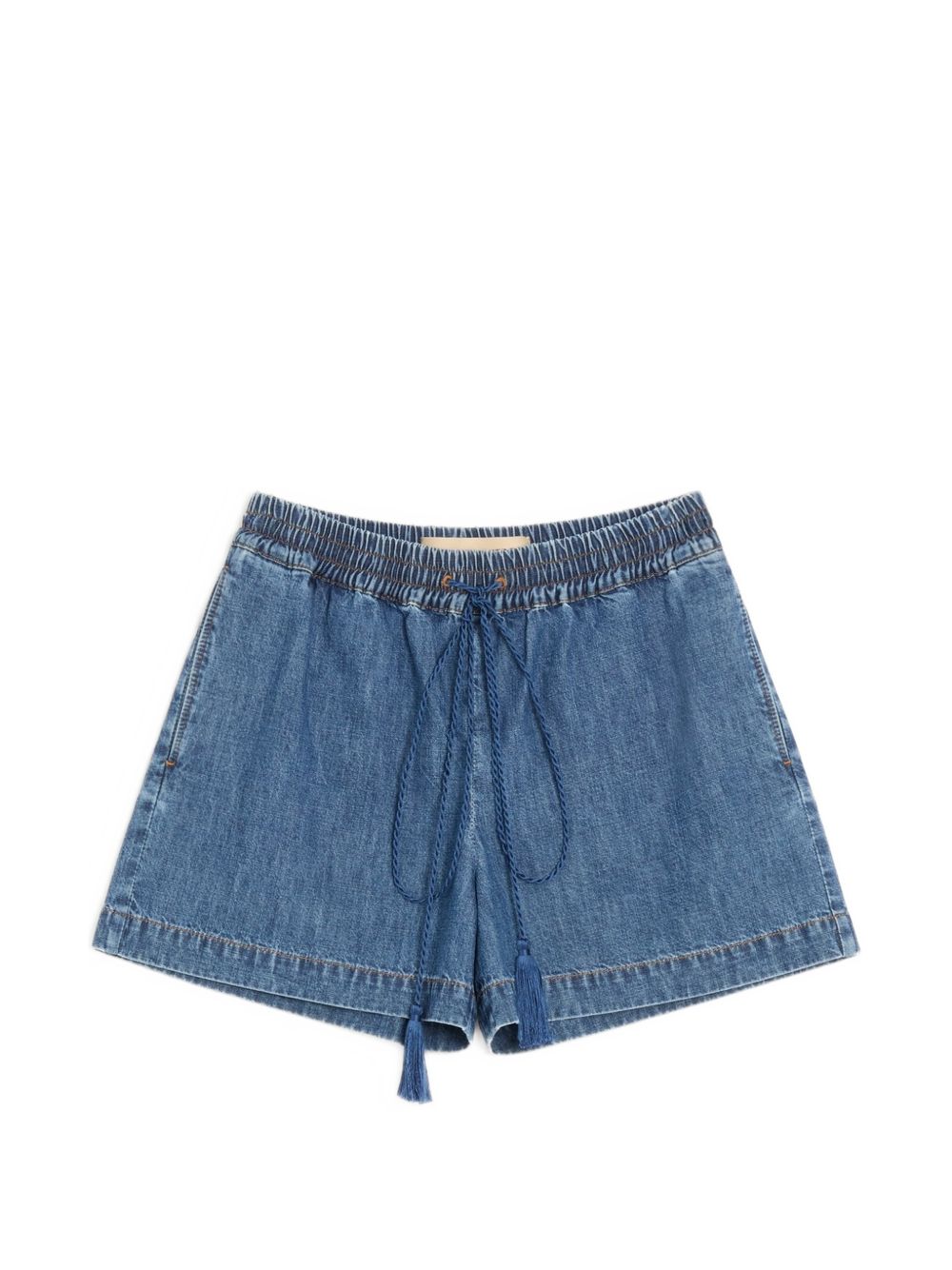 Valentino Shorts Blue Cotton – Women