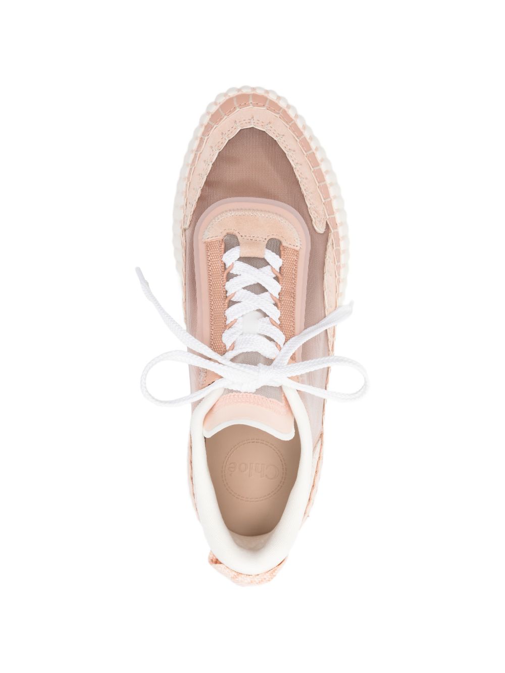 Chloè Sneakers Beige Outer: Polyester – Women