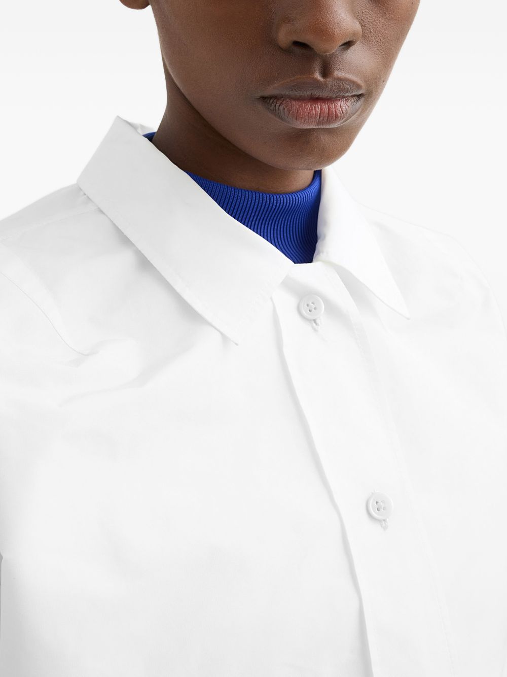 Jil Sander Jil Sander Coats White Polyester - Women　ジル サンダー コート ホワイト ポリエステル - レディース