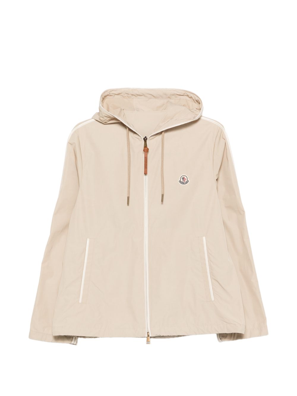 MONCLER Moncler Coats Beige Cotton Polyester - Women　モンクレール コート ベージュ コットン ポリエステル - レディース