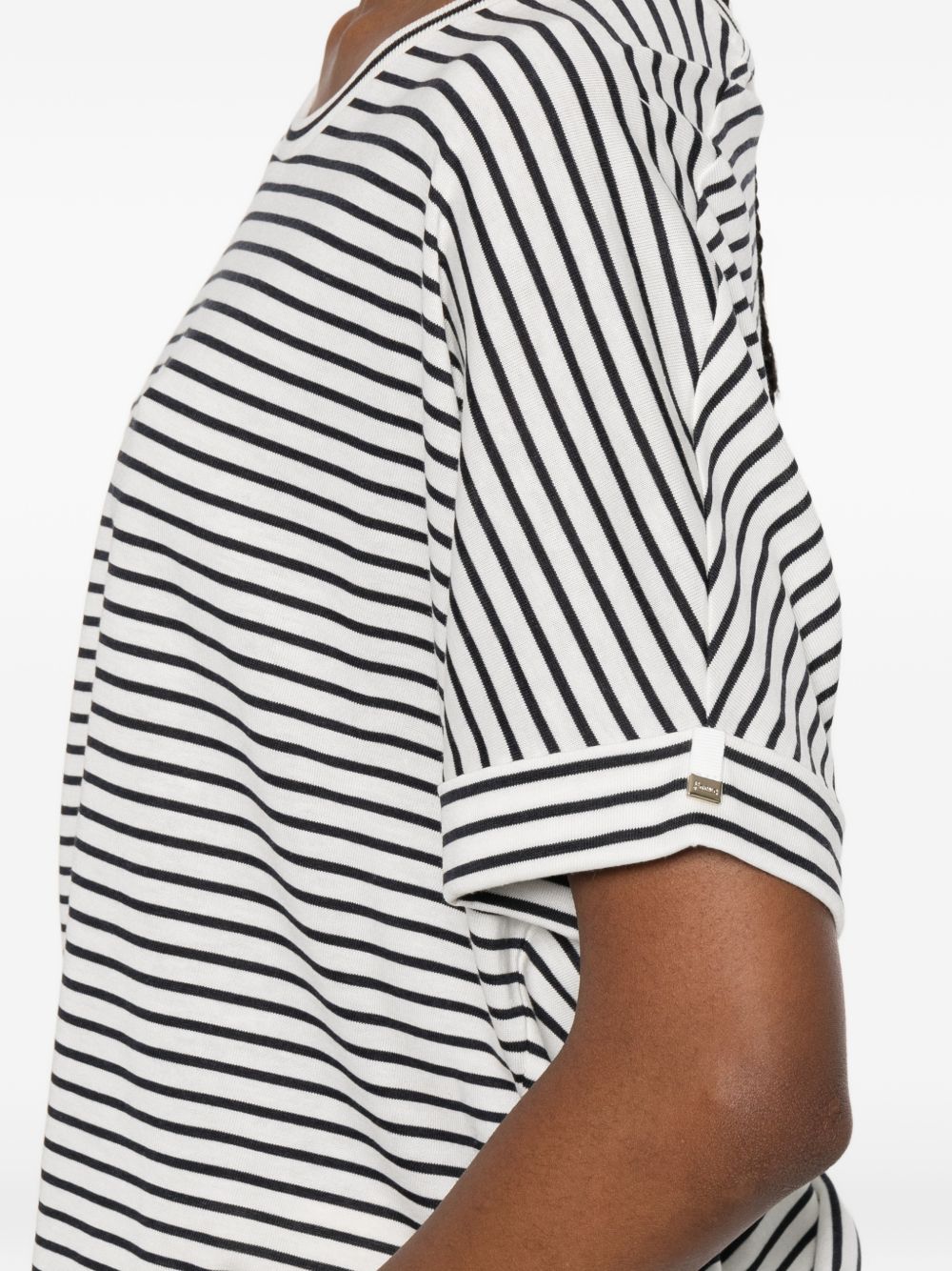 HERNO Herno T-shirts and Polos White Lyocell - Women　ヘルノ T シャツとポロ ホワイト リヨセル - レディース