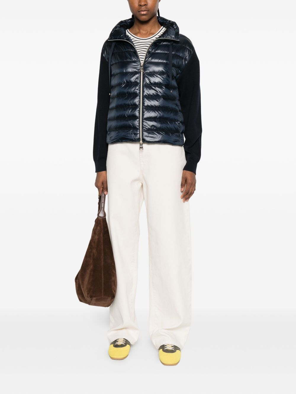HERNO Herno Coats Blue Goose Feather - Women　Herno コート ブルー グース フェザー - レディース