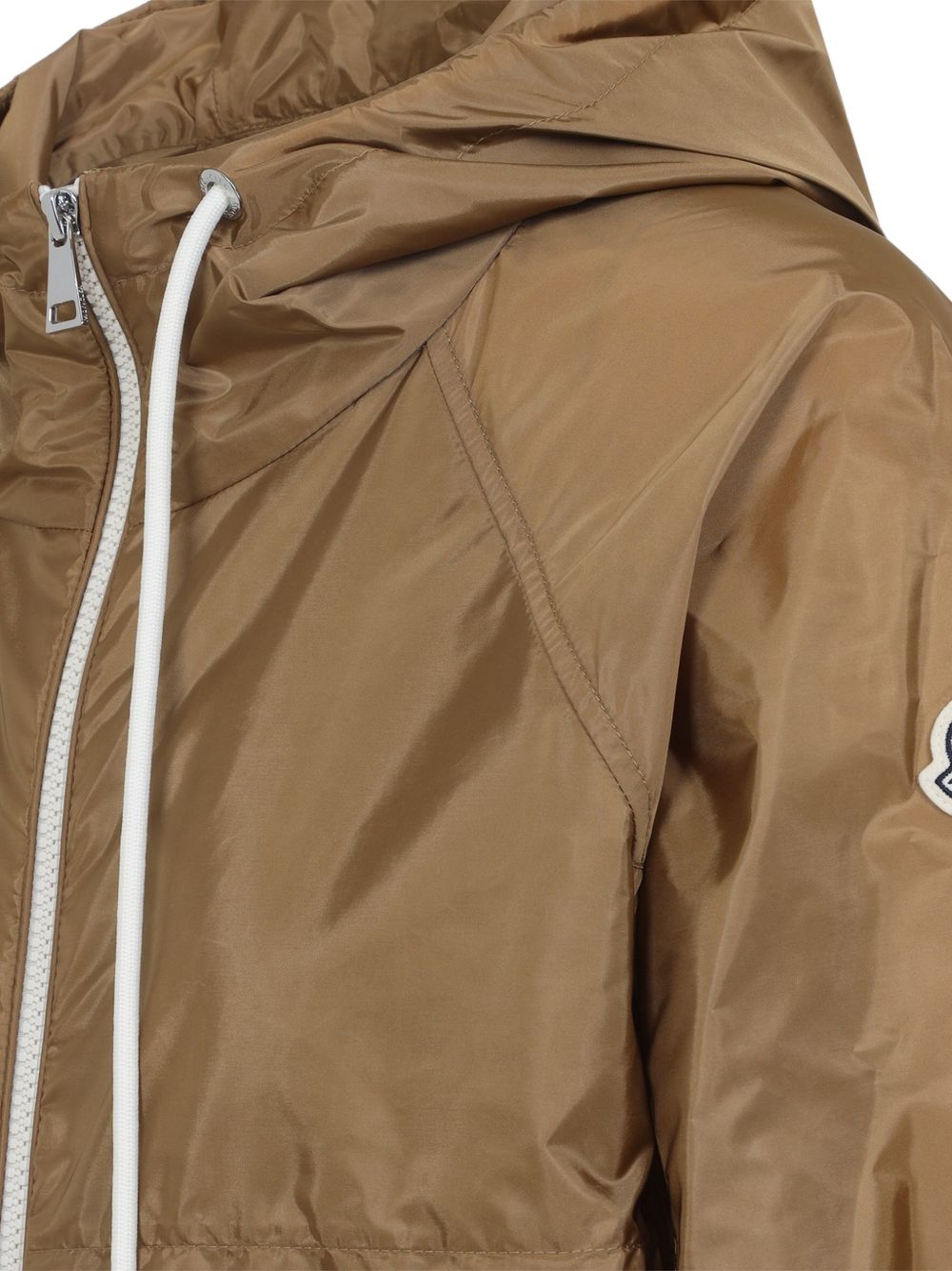 MONCLER Moncler Coats Beige Polyamide - Women　モンクレール コート ベージュ ポリアミド - レディース