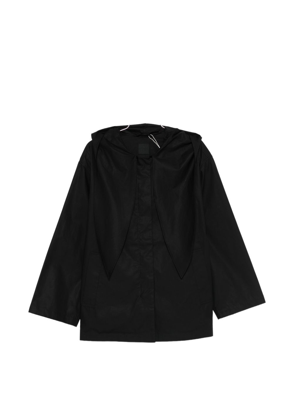 Toteme TOTEME MAIN Coats Black Organic Cotton - Women　TOTEME MAIN コート ブラック オーガニックコットン - レディース