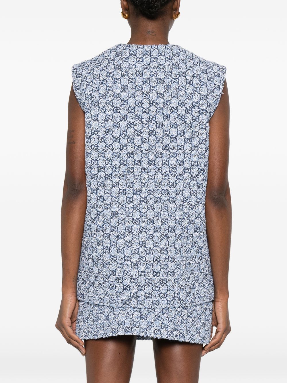 Gucci Sweaters Clear Blue Cotton Mix – Women