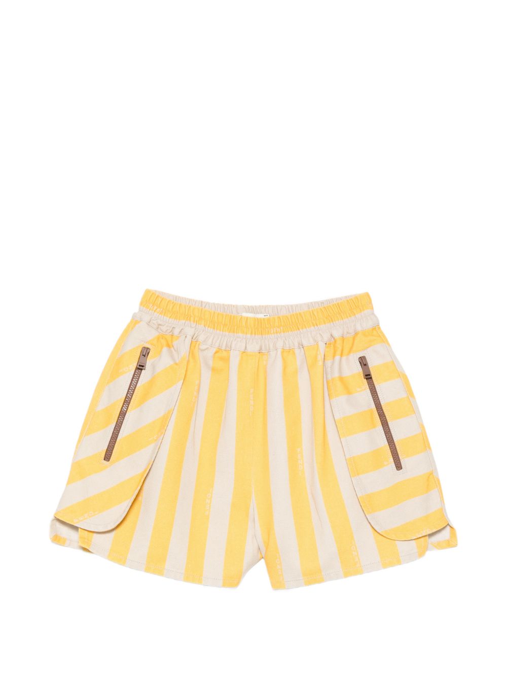 Fendi Shorts Yellow Cotton – Women
