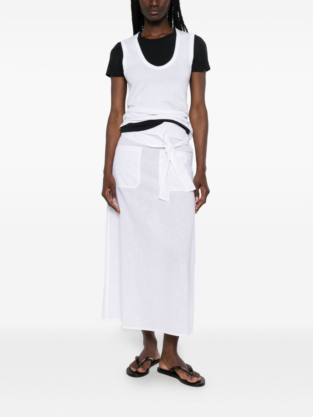 Toteme Toteme Main Skirts Bianco - Women　Toteme Main スカート Bianco - レディース