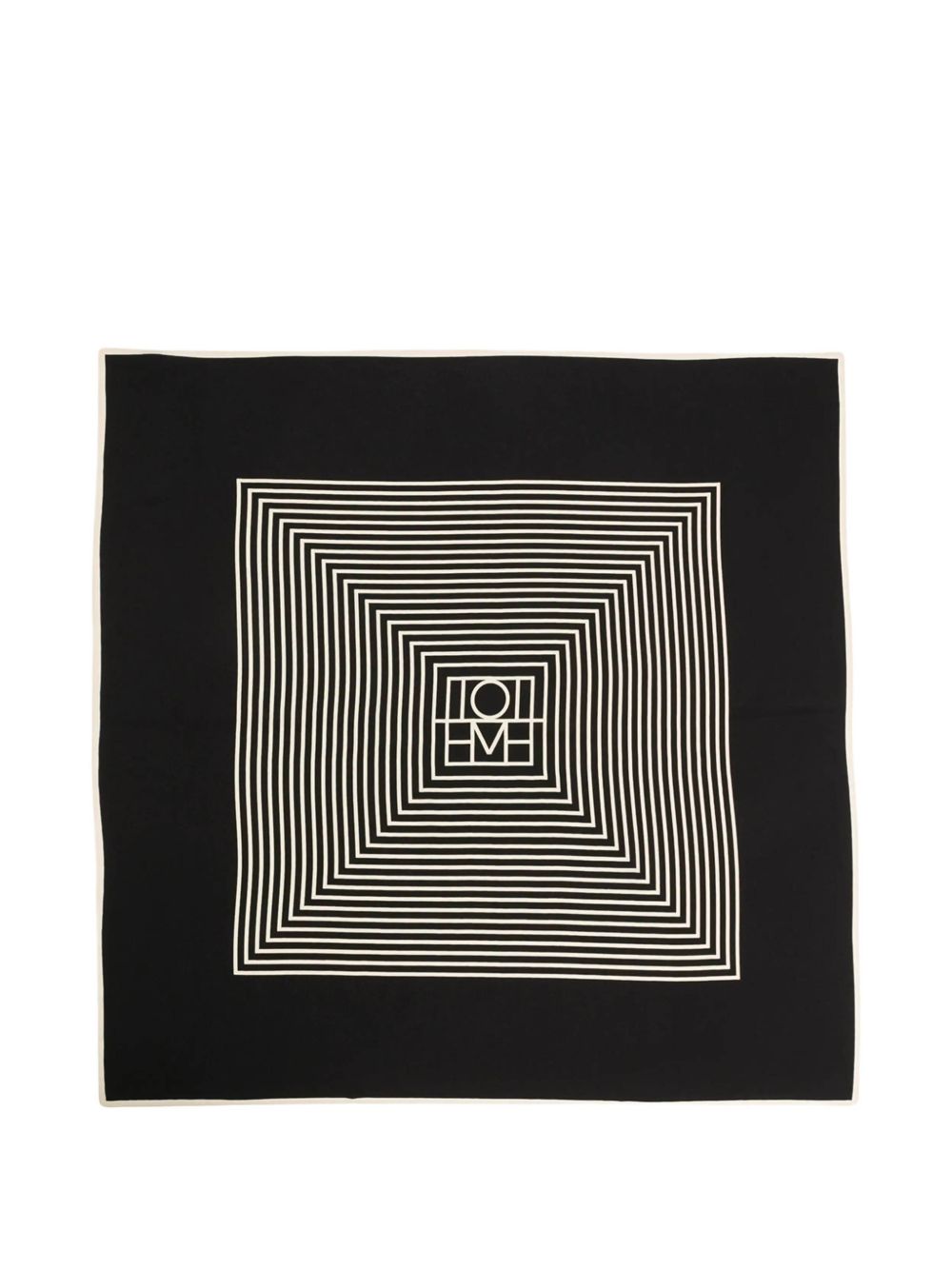Toteme Toteme Pre Scarfs Black - Women　Toteme プレ スカーフ ブラック - レディース