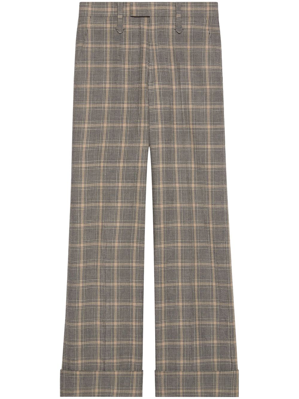 Gucci Trousers Grey Wool - Women