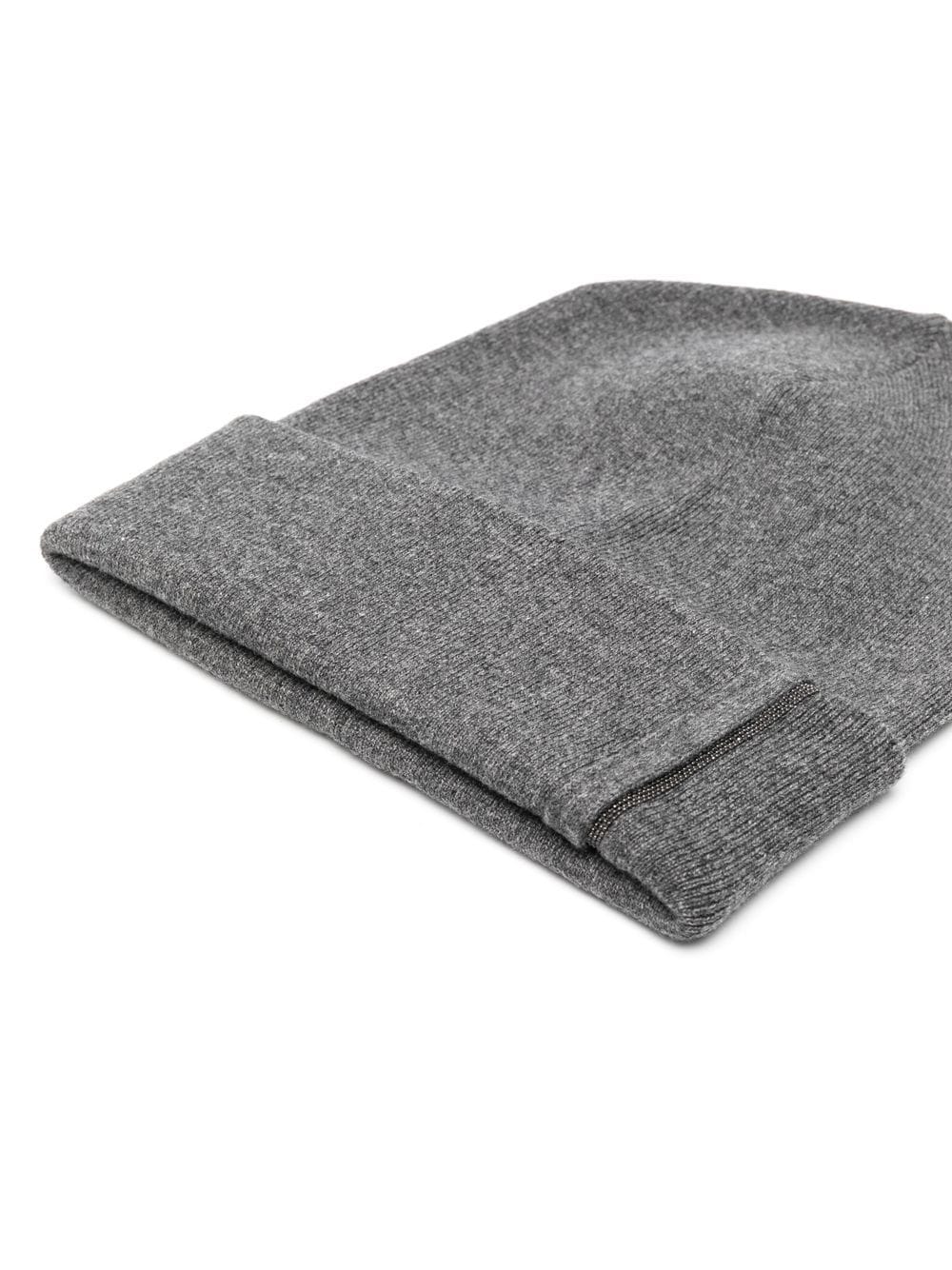 BRUNELLO CUCINELLI Brunello Cucinelli Hats Grey Cashmere - Women　Brunello Cucinelli 帽子 グレー カシミア - レディース