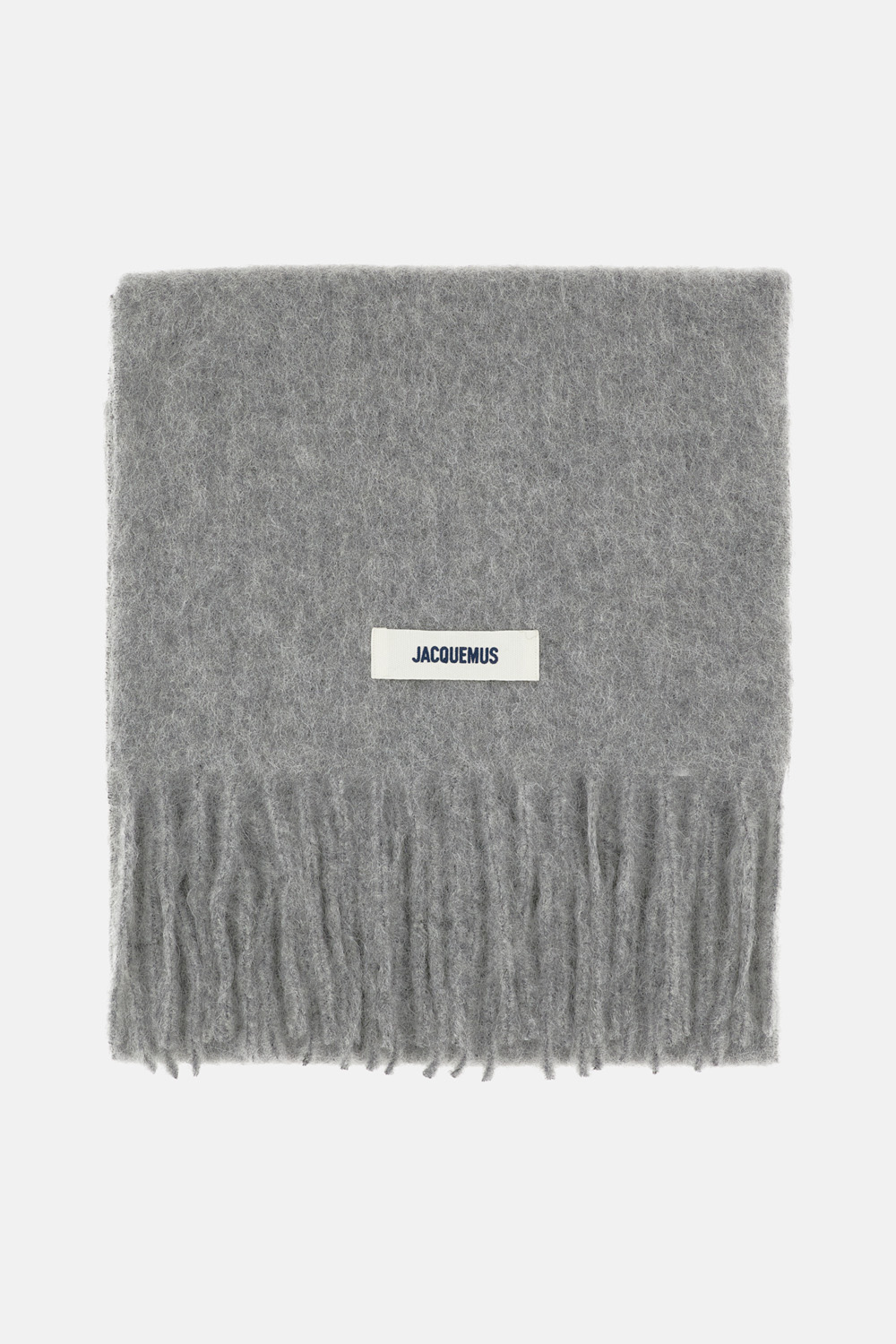 JACQUEMUS JACQUEMUS Scarfs Grey Wm Wp Wo Pa - Unisex　JACQUEMUS スカーフ グレー Wm Wp Wo Pa - ユニセックス
