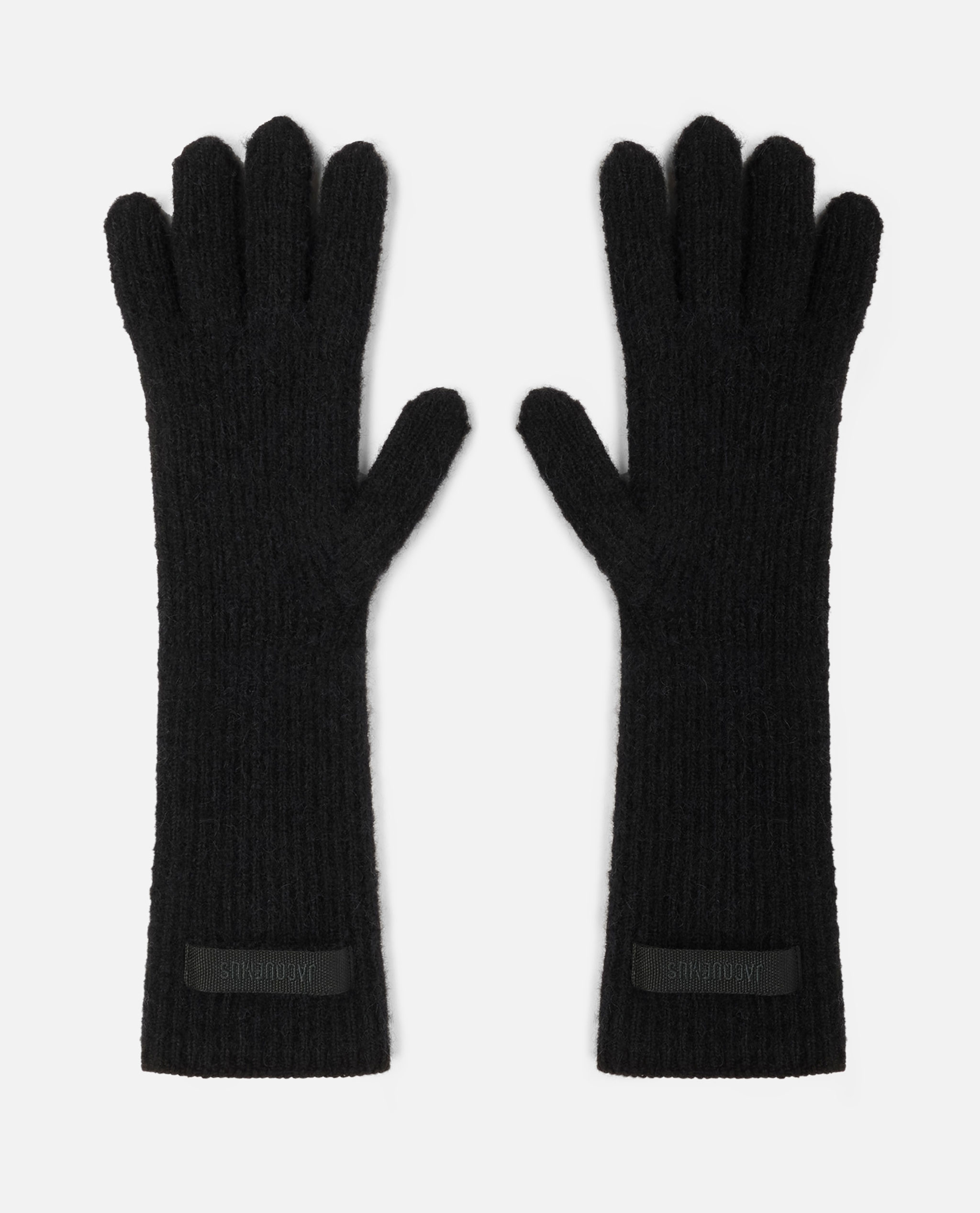 JACQUEMUS JACQUEMUS Gloves Black Wp Pa Wo - Women　ジャックムス グローブ ブラック Wp Pa Wo - レディース