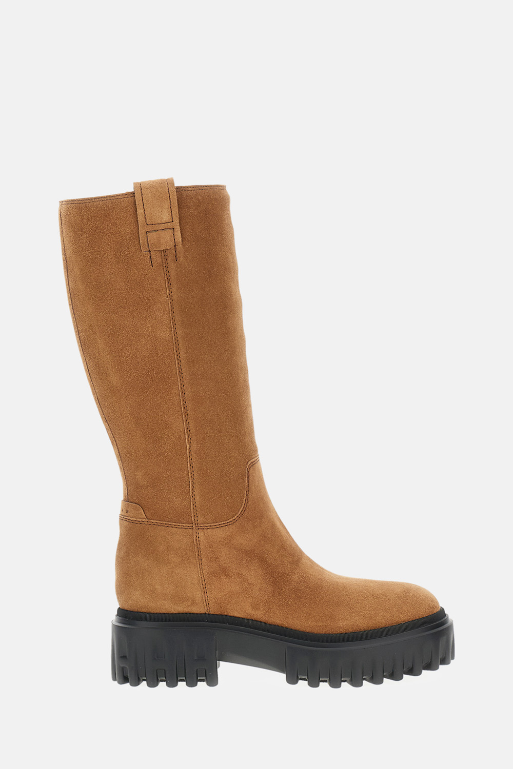 Hogan Boots Brown Calf Leather – Women
