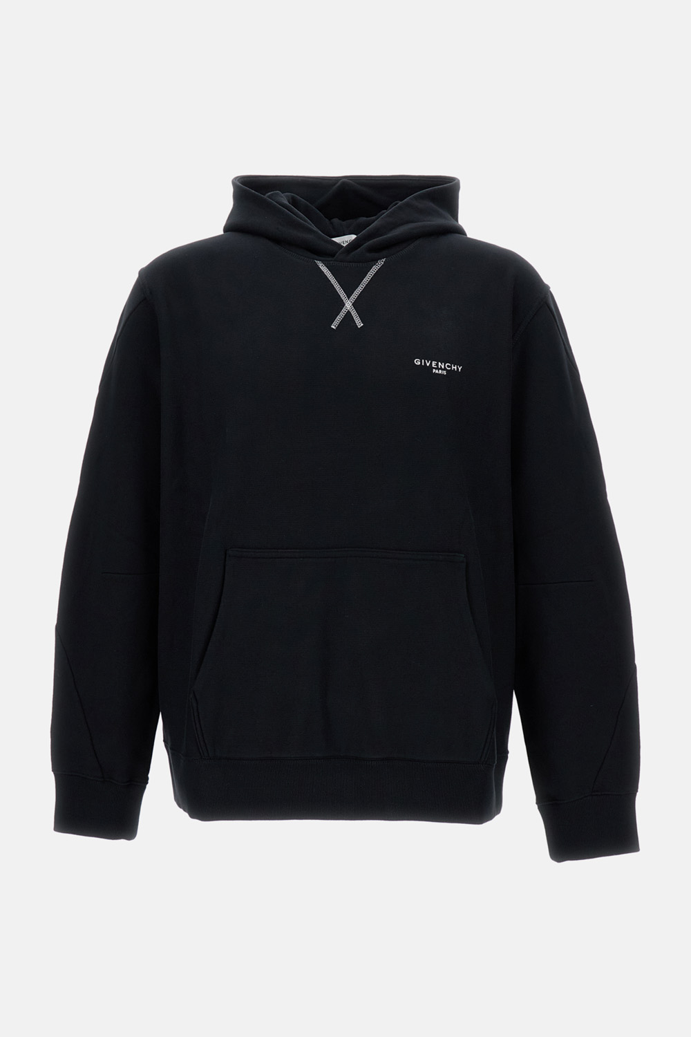 Givenchy Couture Seam Hoodie With Logo