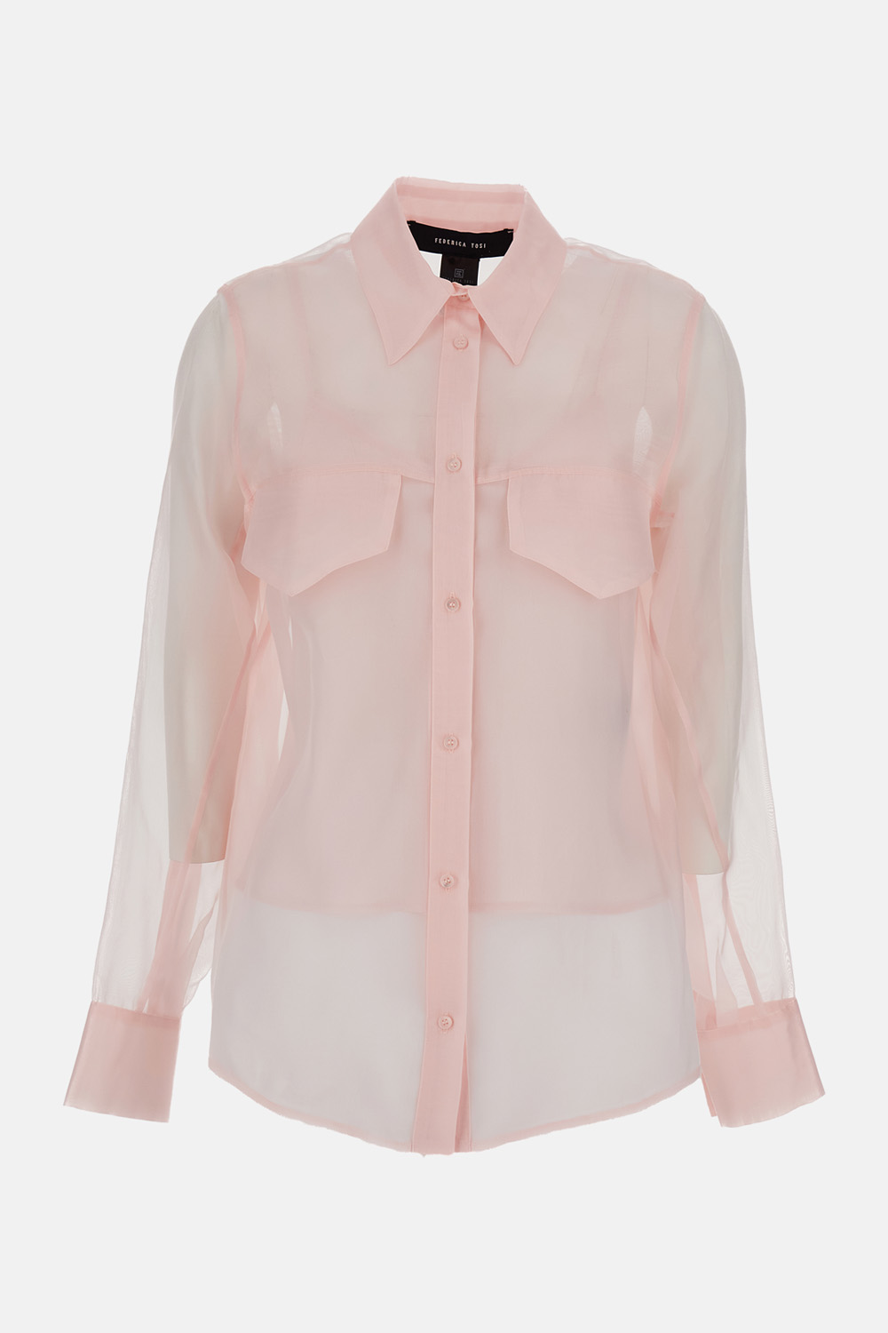 Federica Tosi Shirts Pink Silk – Women