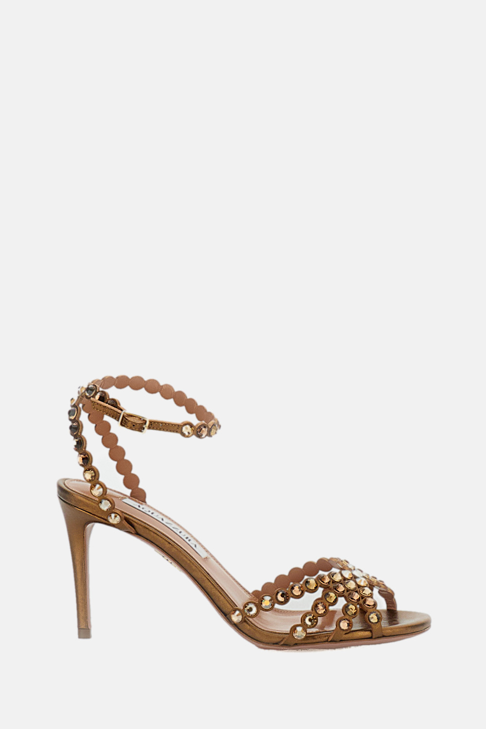 Aquazzura Sandals Brown Leather – Women