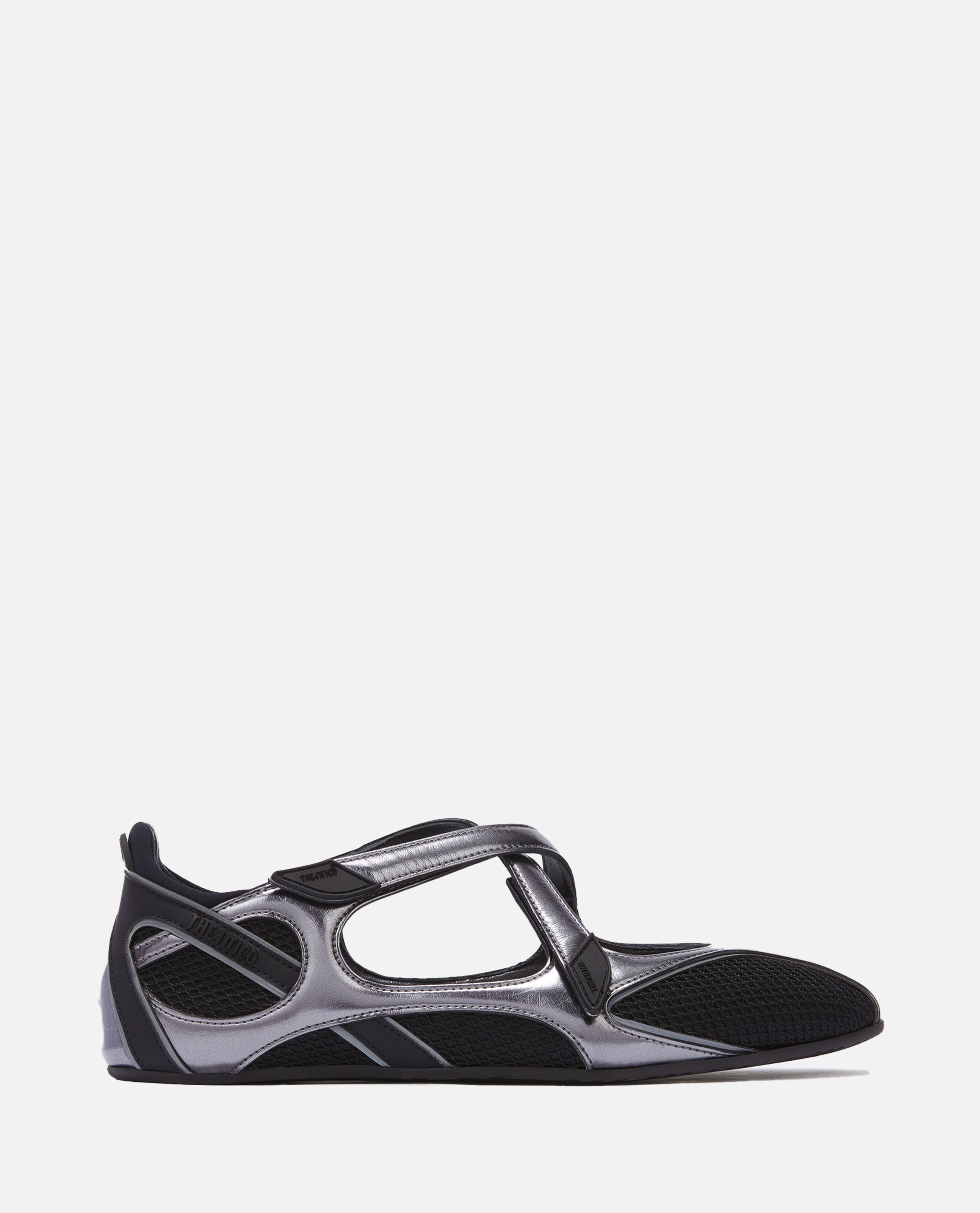 The Attico Flat Shoes Black Pu Pl – Women