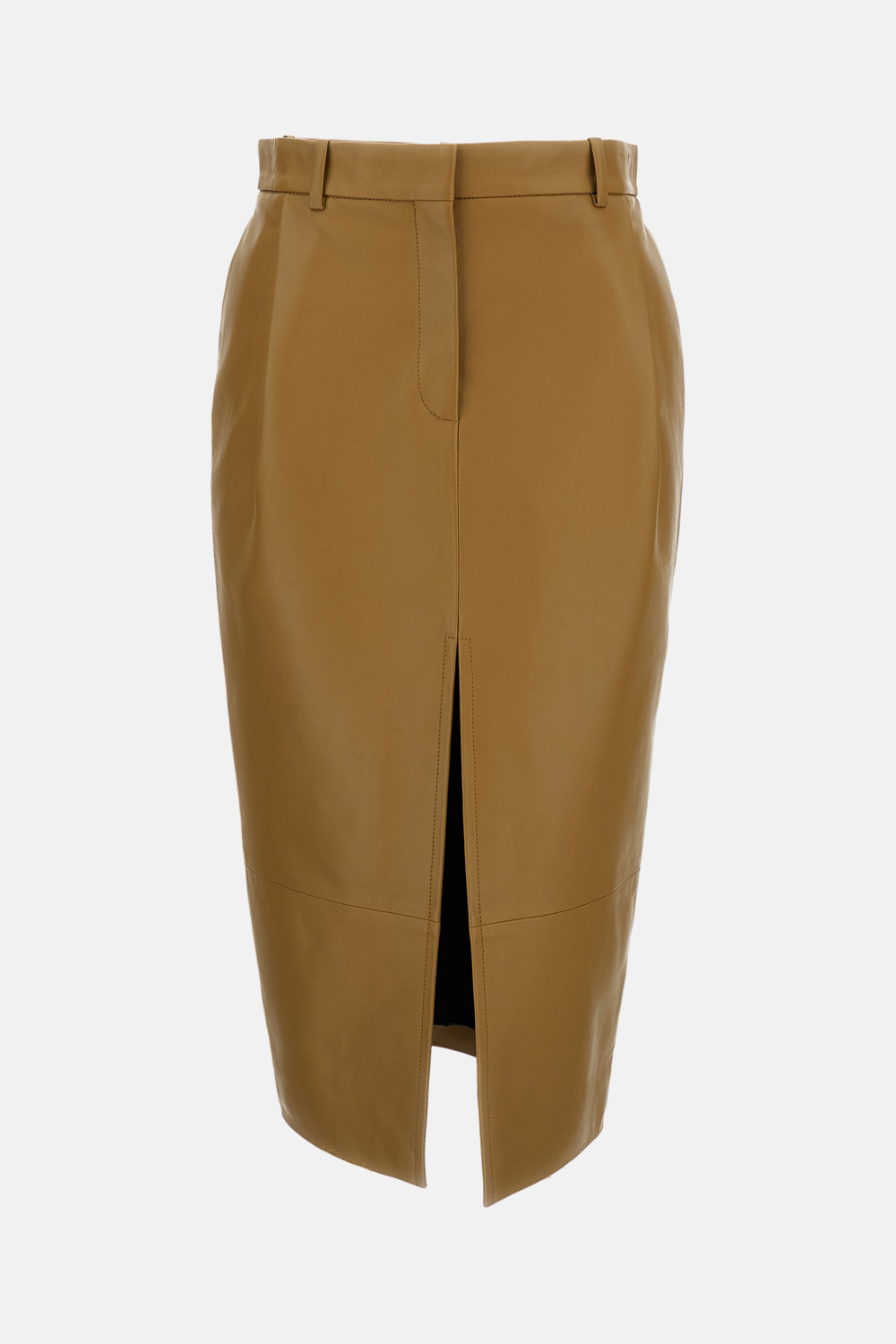 Khaite Skirts Brown 100 % Pelle – Women