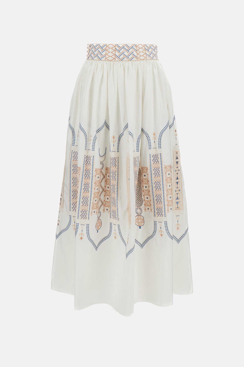 Emporio Sirenuse Skirts Bianco Co Pl – Women
