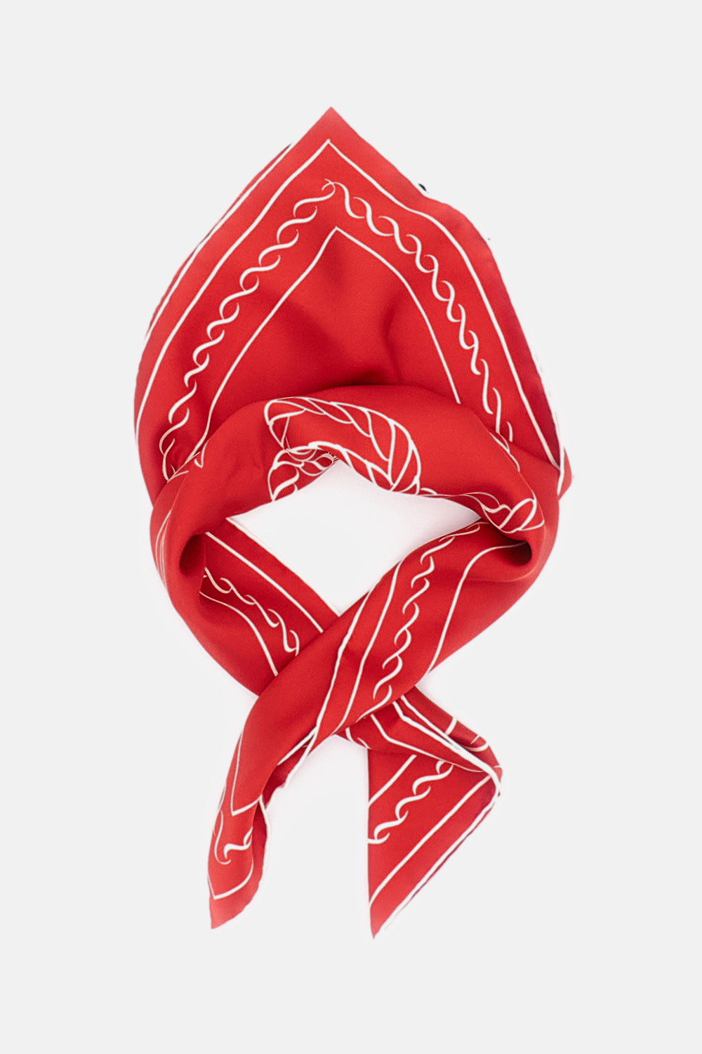 JACQUEMUS Jacquemus Scarfs Red - Women　ジャックムス スカーフ レッド - レディース