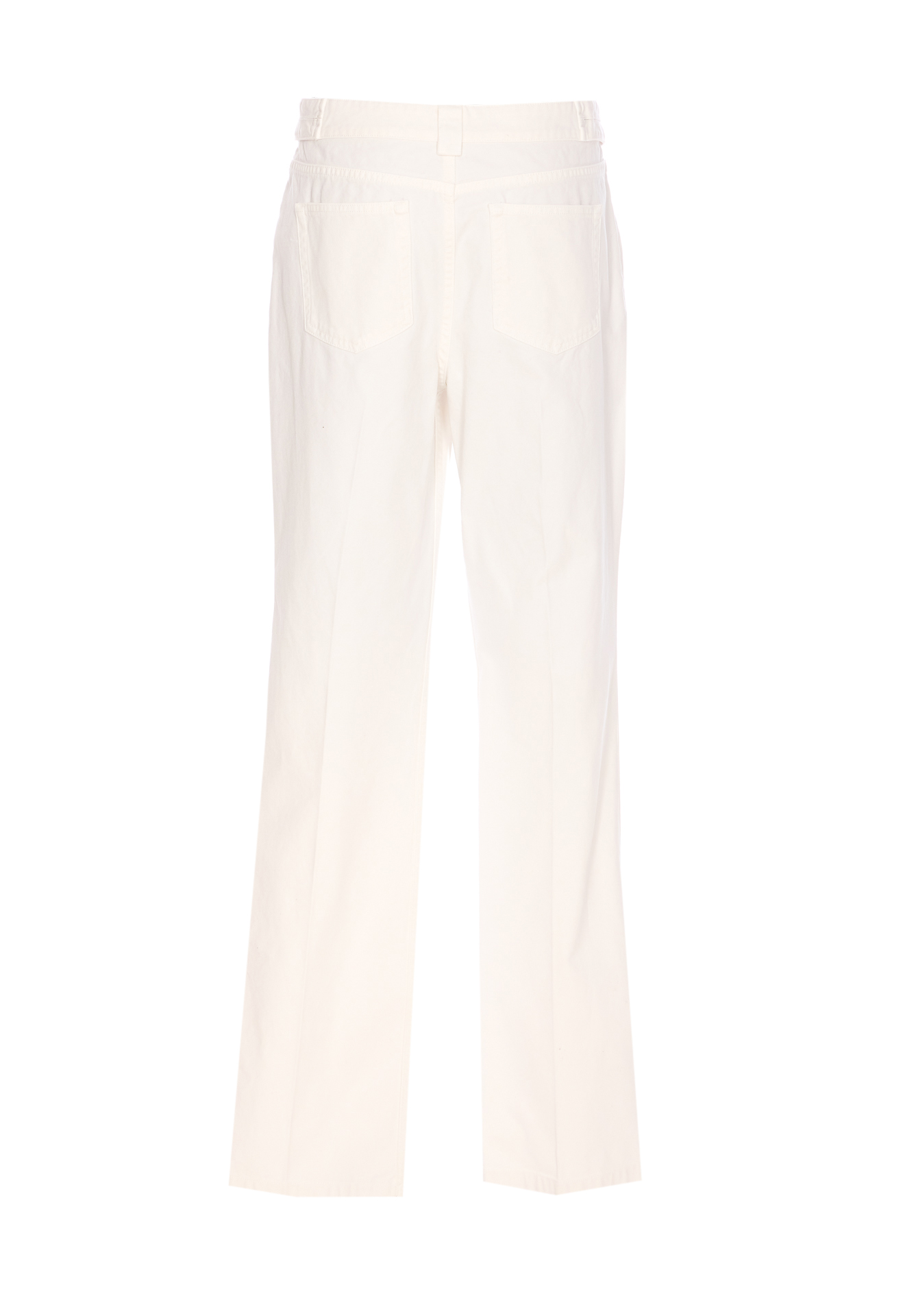 Chloè Trousers White Cotton - Women