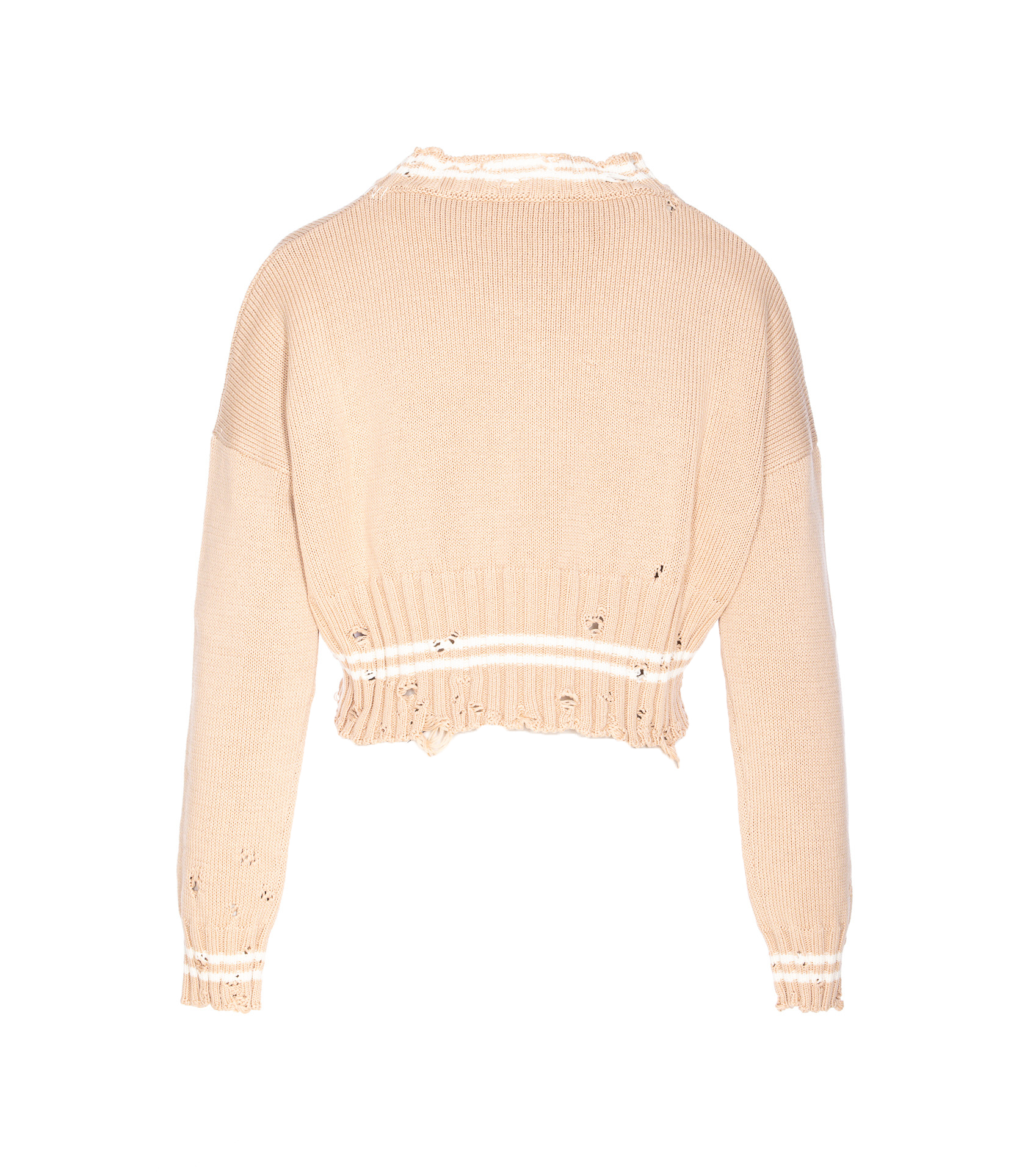 Marni Crop Crew Neck Sweater