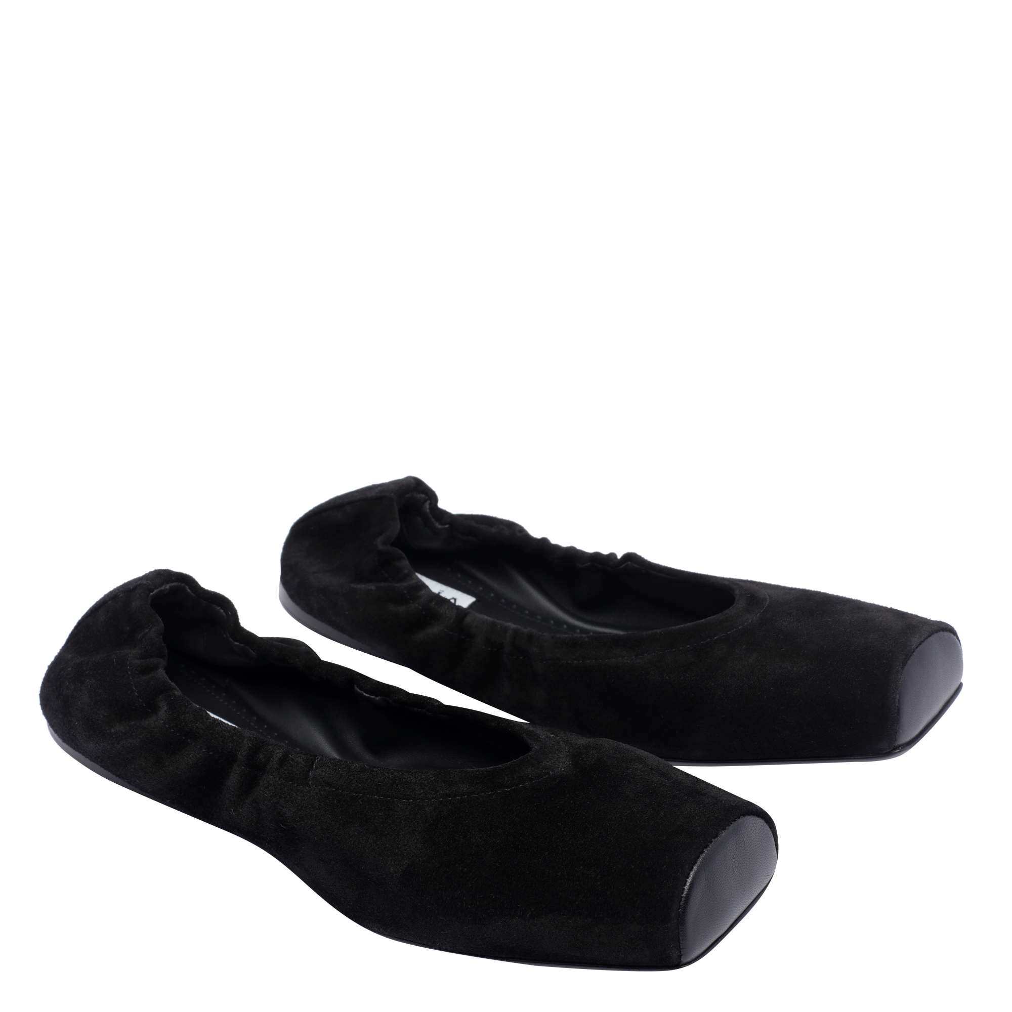 Alaïa Alaia Flat Shoes Black - Women　アライア フラット シューズ ブラック - レディース