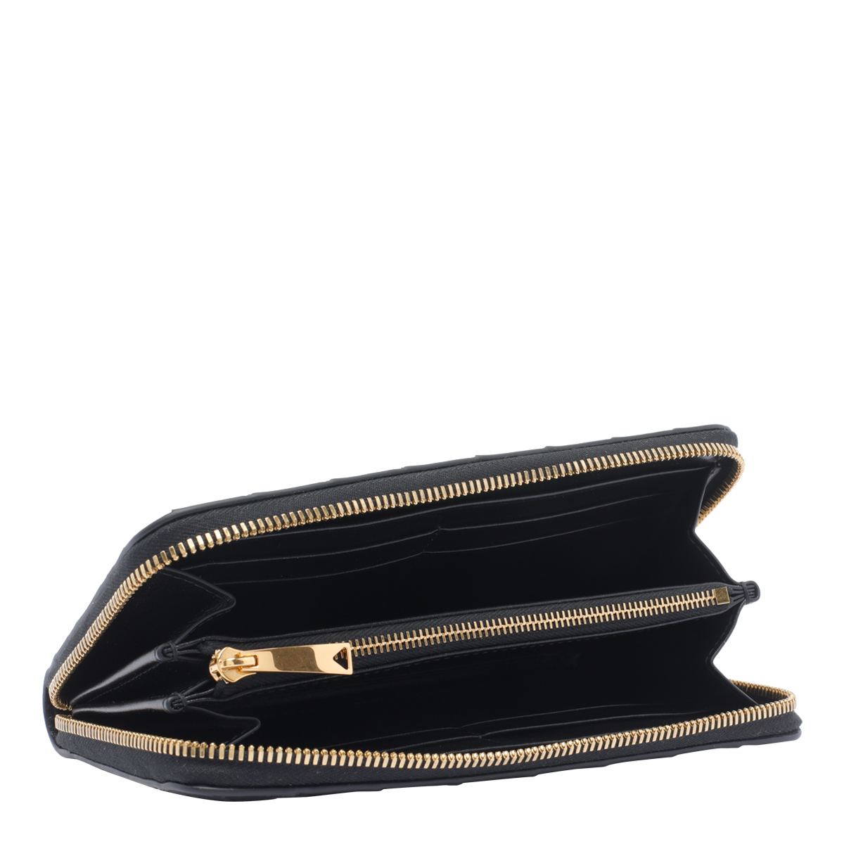 Bottega Veneta Wallets Black Lamb Leather - Women