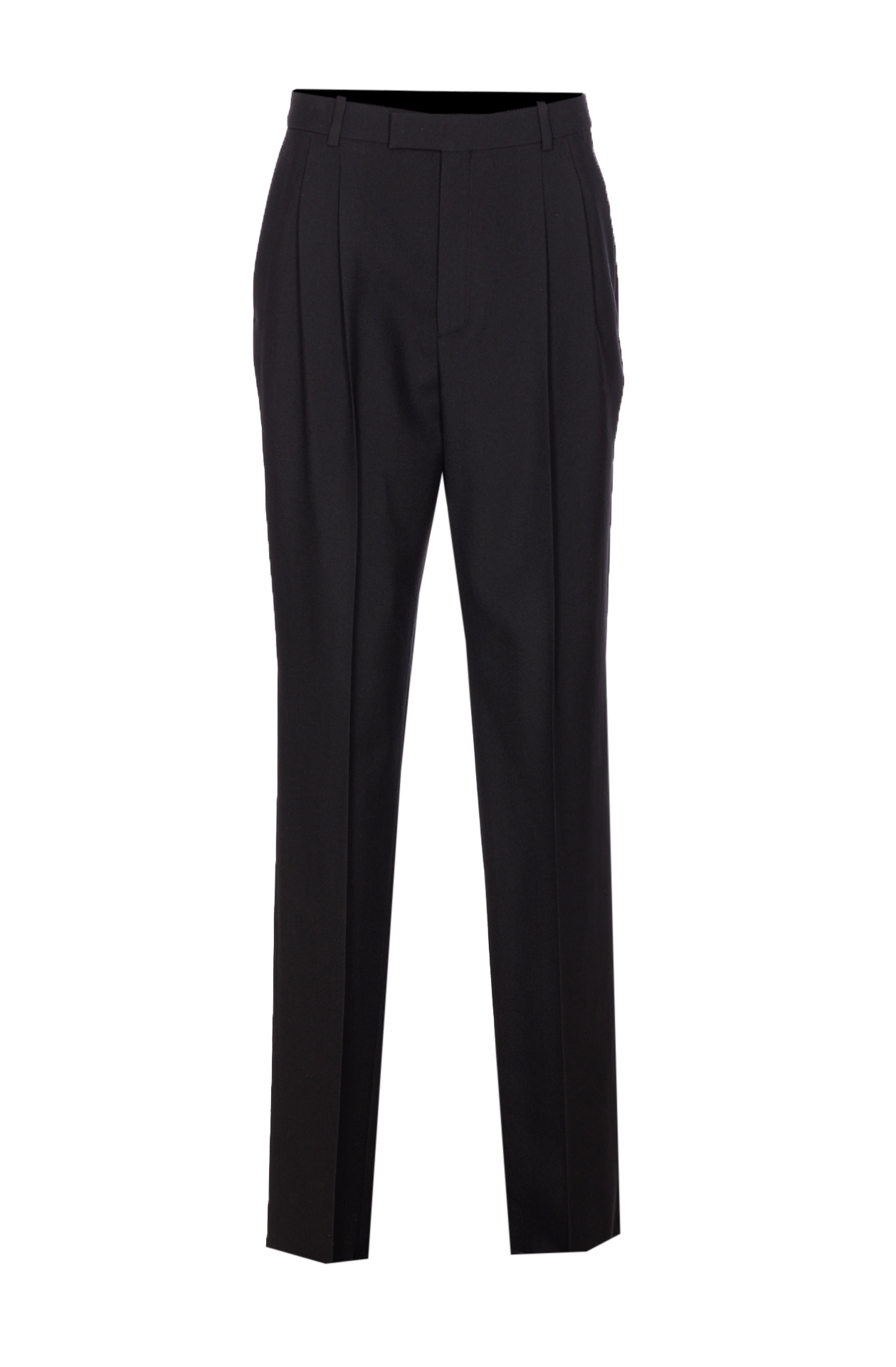 Saint Laurent High Waisted Wool Pants
