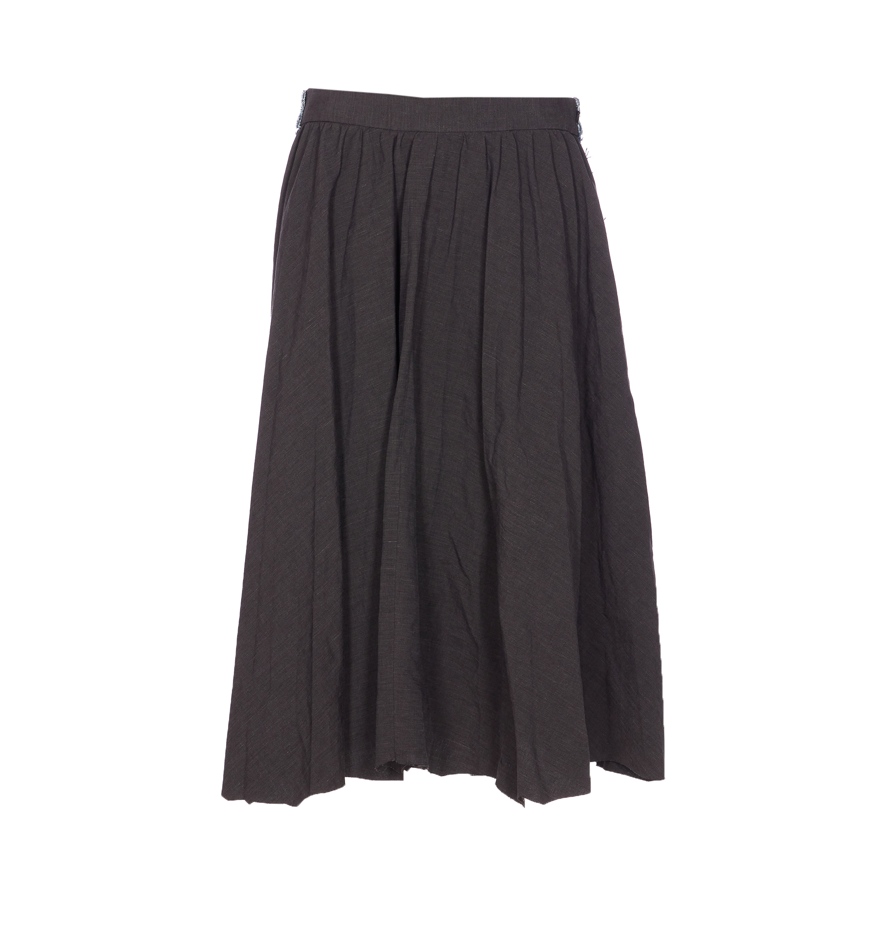 Balenciaga Skirts Black Linen – Women