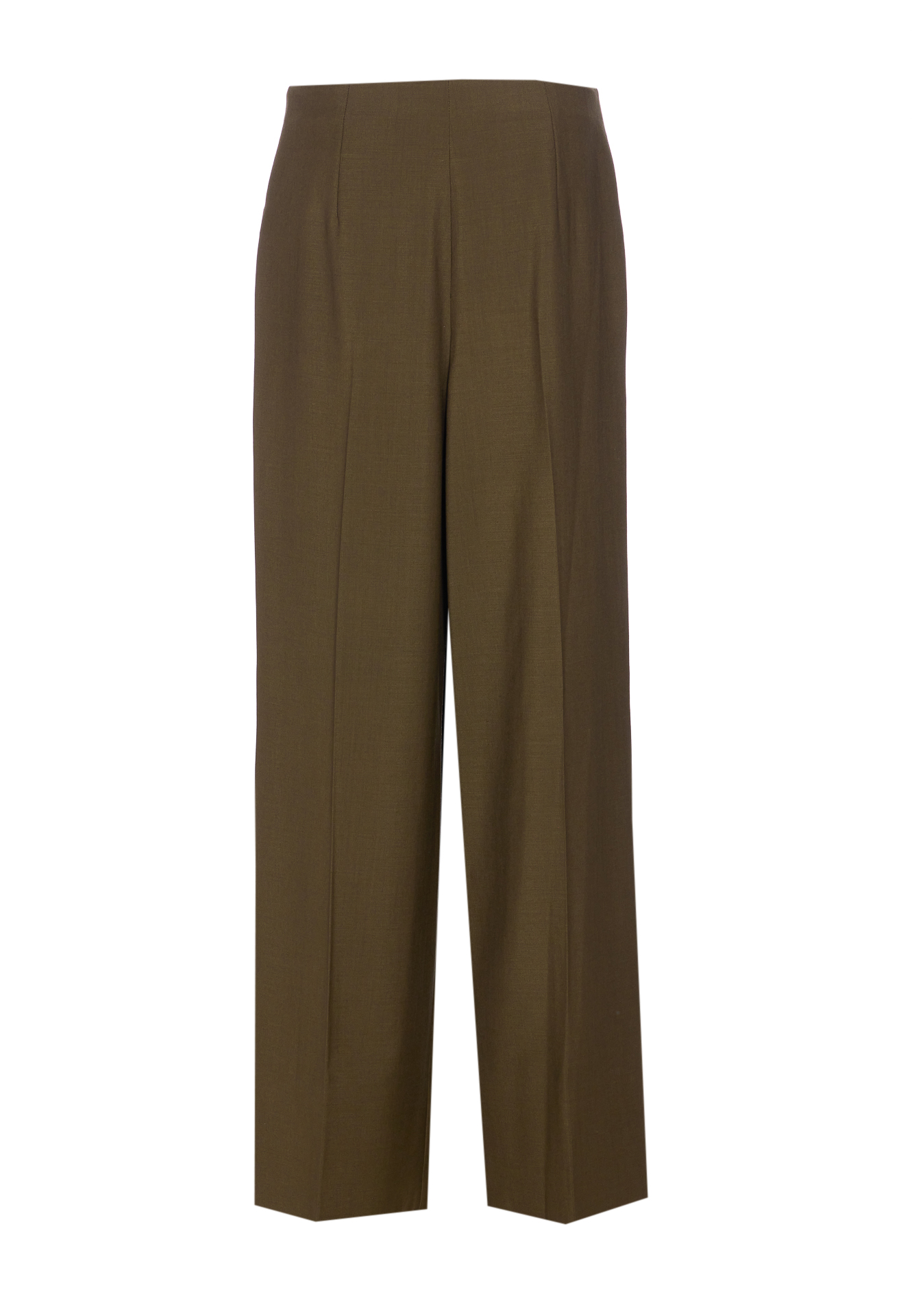 Fendi Wide-leg Trousers In Wool And Mohair