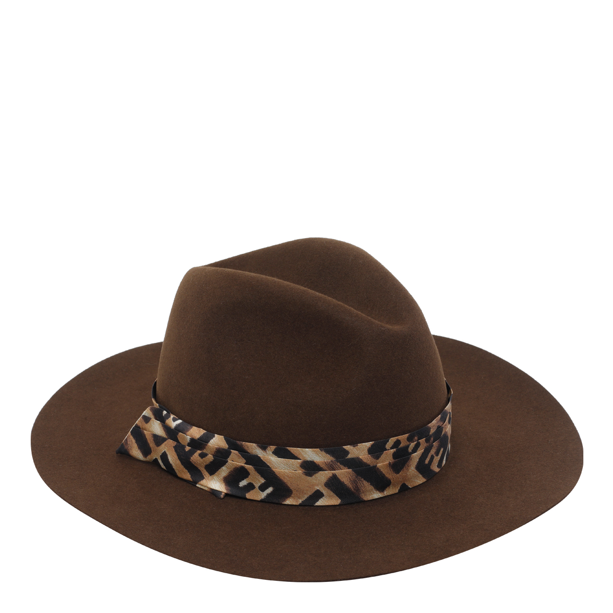 FENDI Fendi Hats Brown Real Fur Rabbit - Women　フェンディ 帽子 ブラウン リアルフ​​ァー ラビット - レディース
