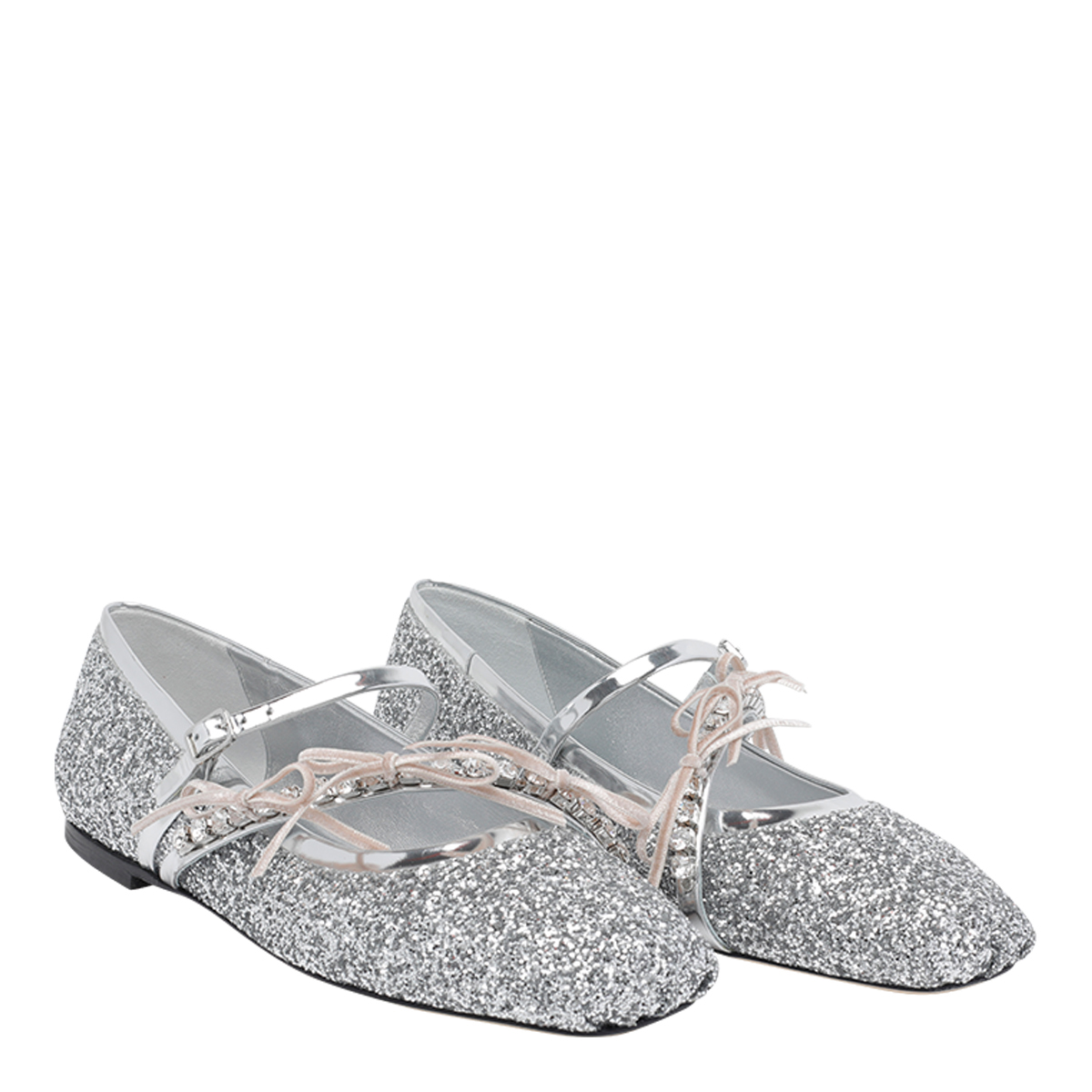 Jimmy Choo Flat Shoes Silver – Women